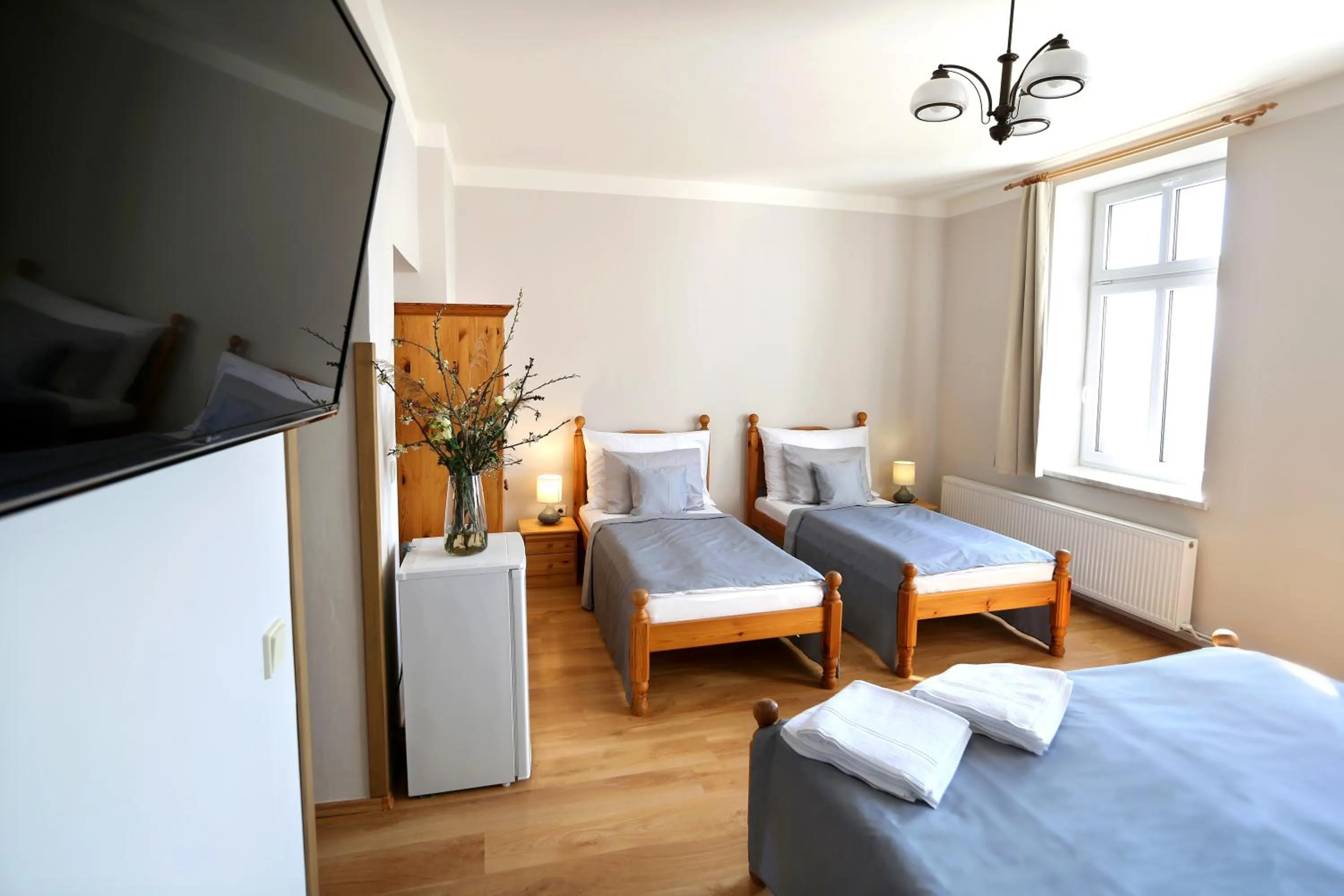 Bed in Hotel Zámeček Janovičky