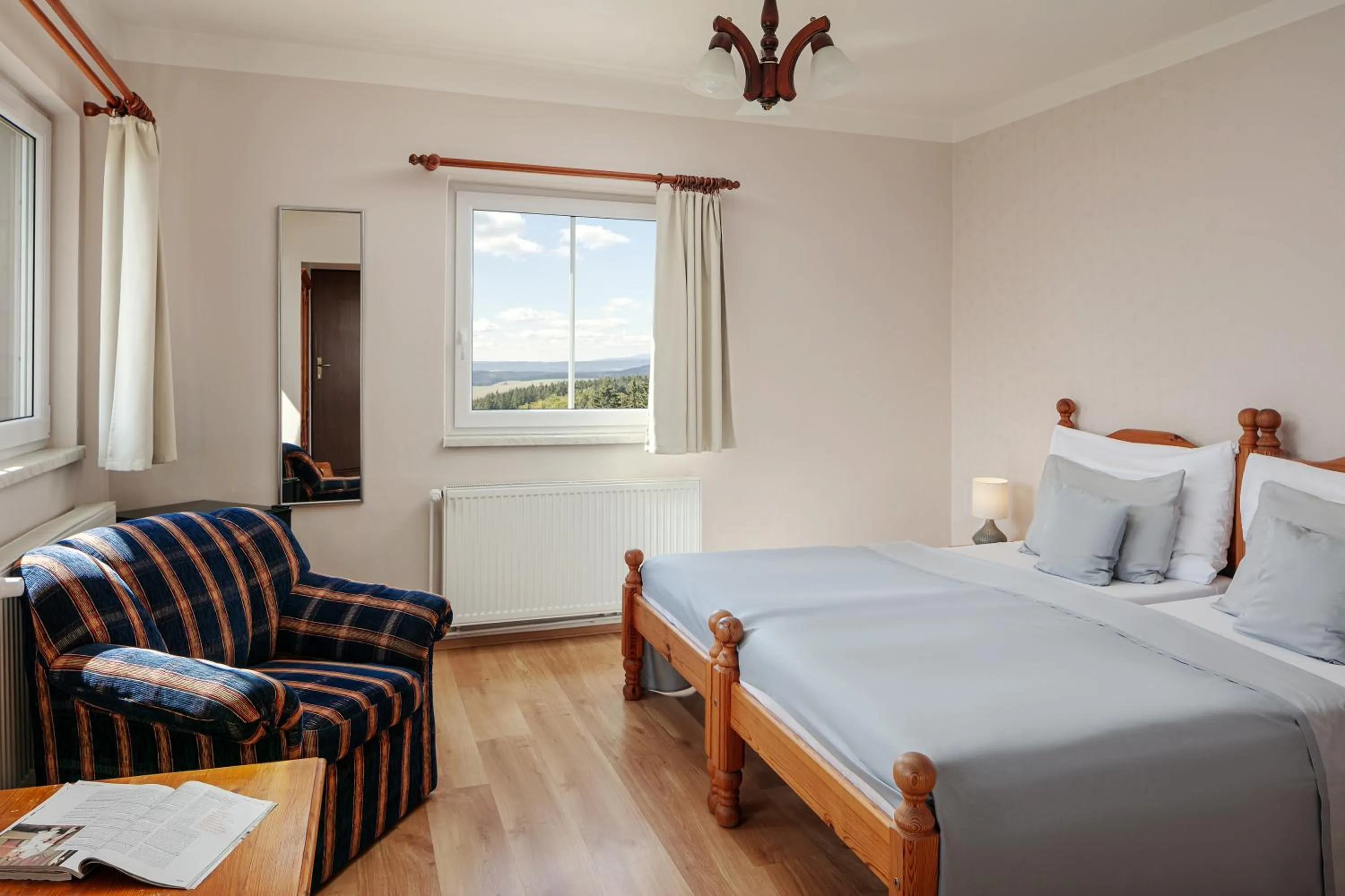 Bed in Hotel Zámeček Janovičky