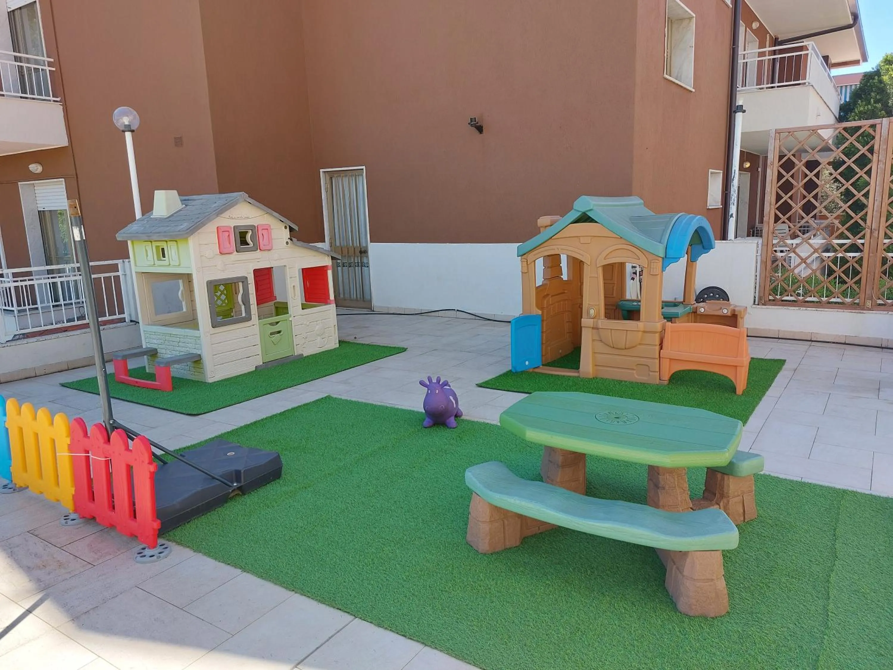 Children play ground in Residence Aurora Wellness & Spa