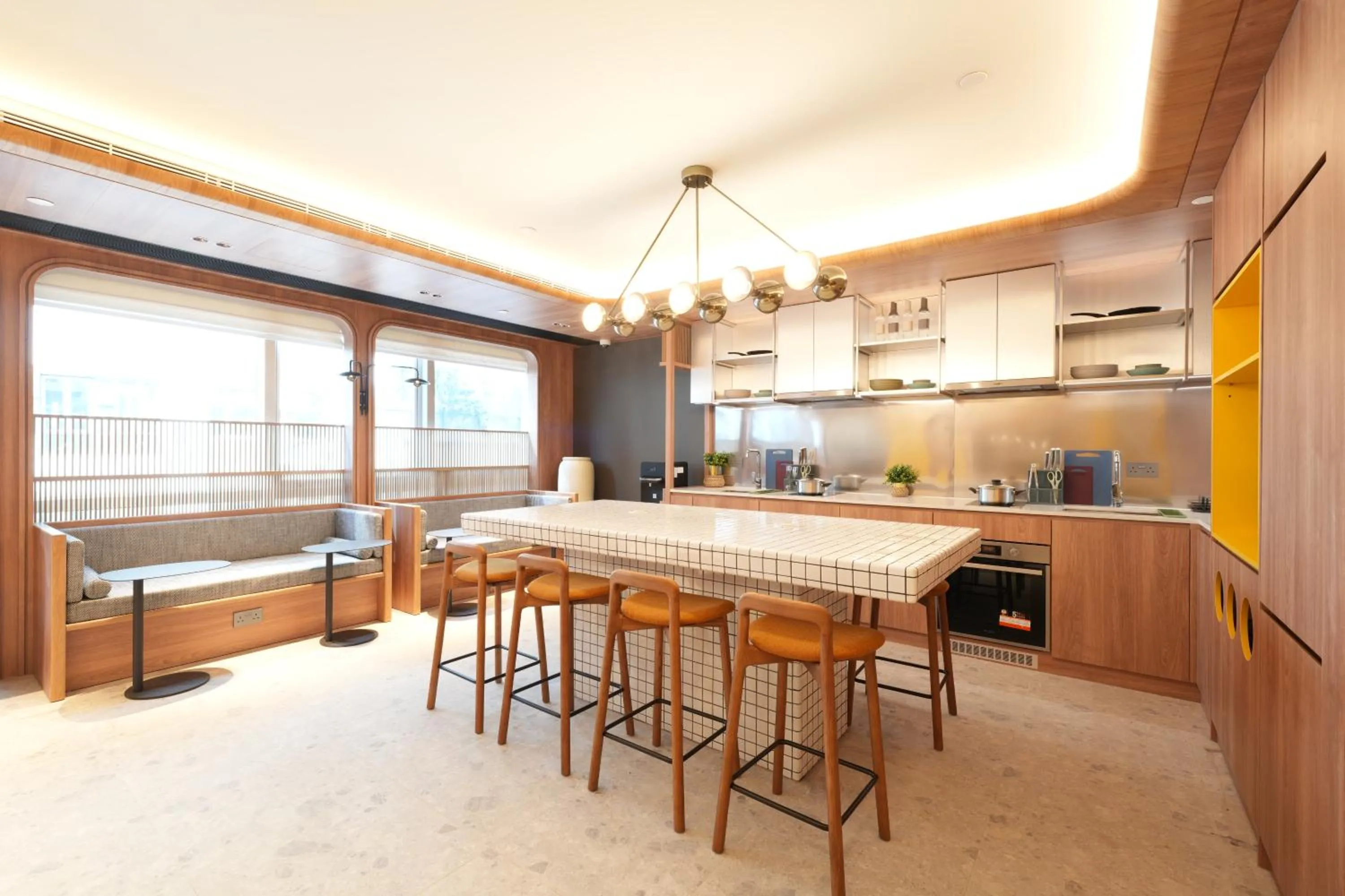 Living room in Dash Living on Queen's