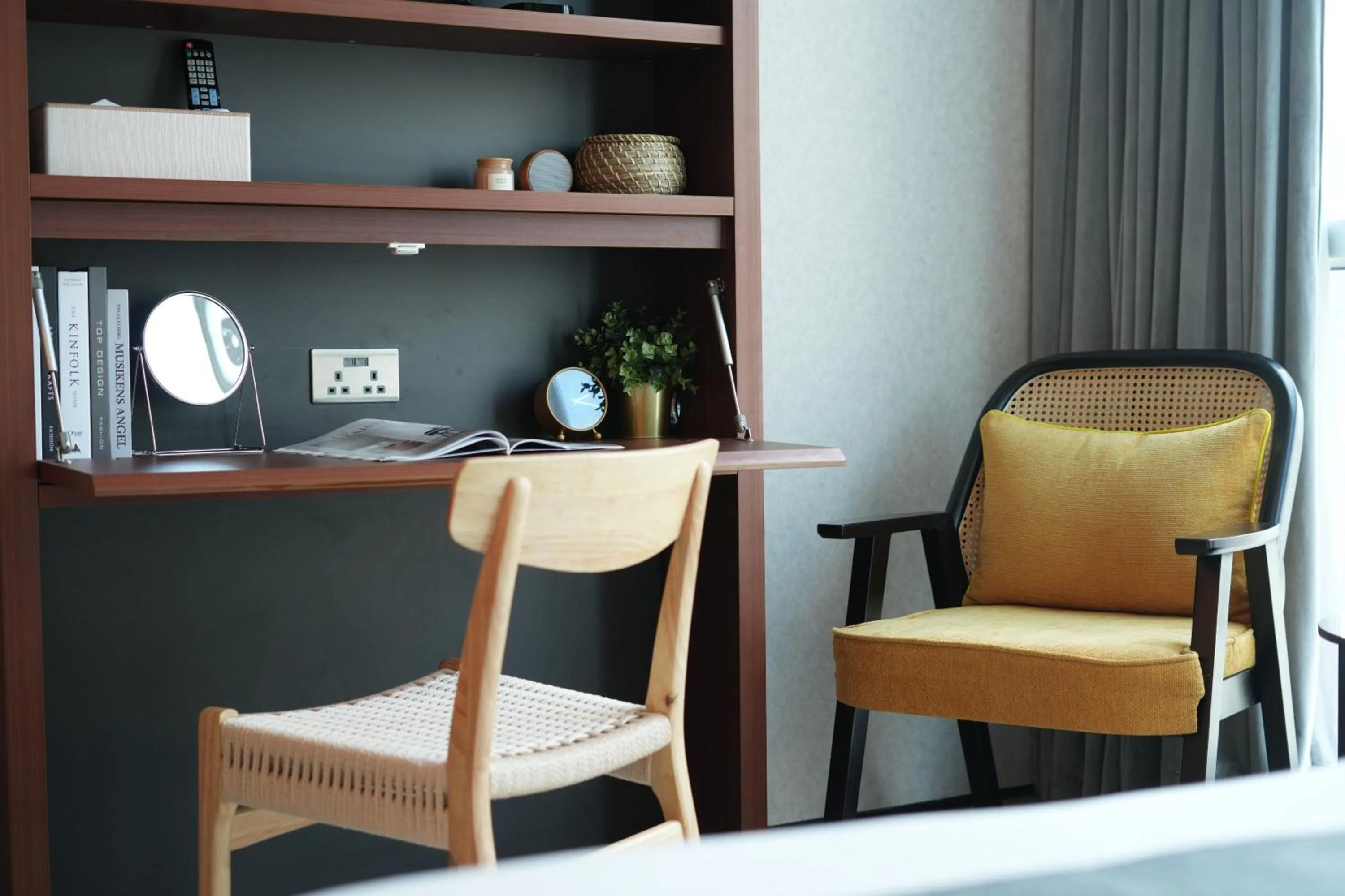 Bedroom in Dash Living on Queen's