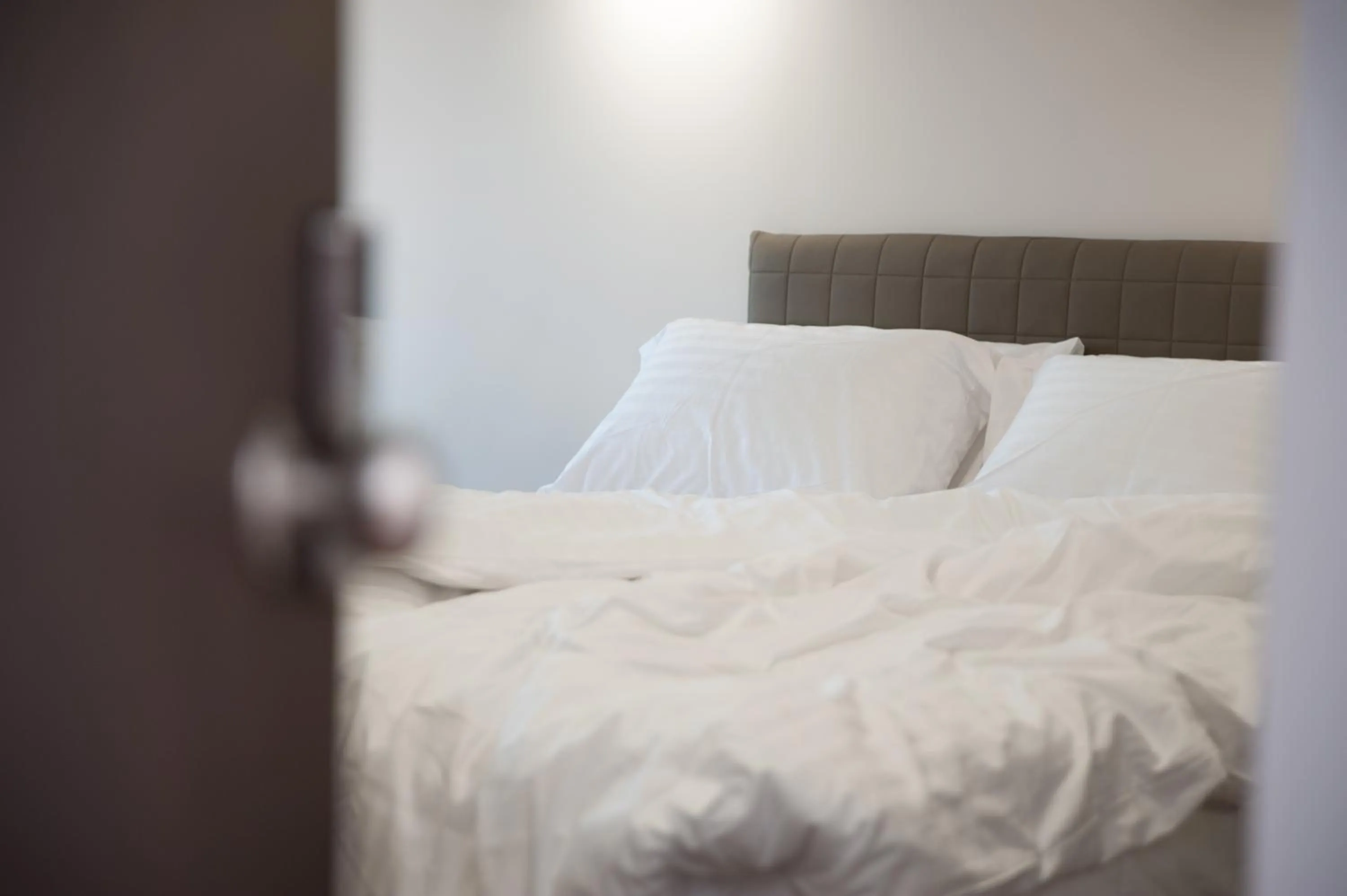 Bed in B4B Athens Signature Hotel