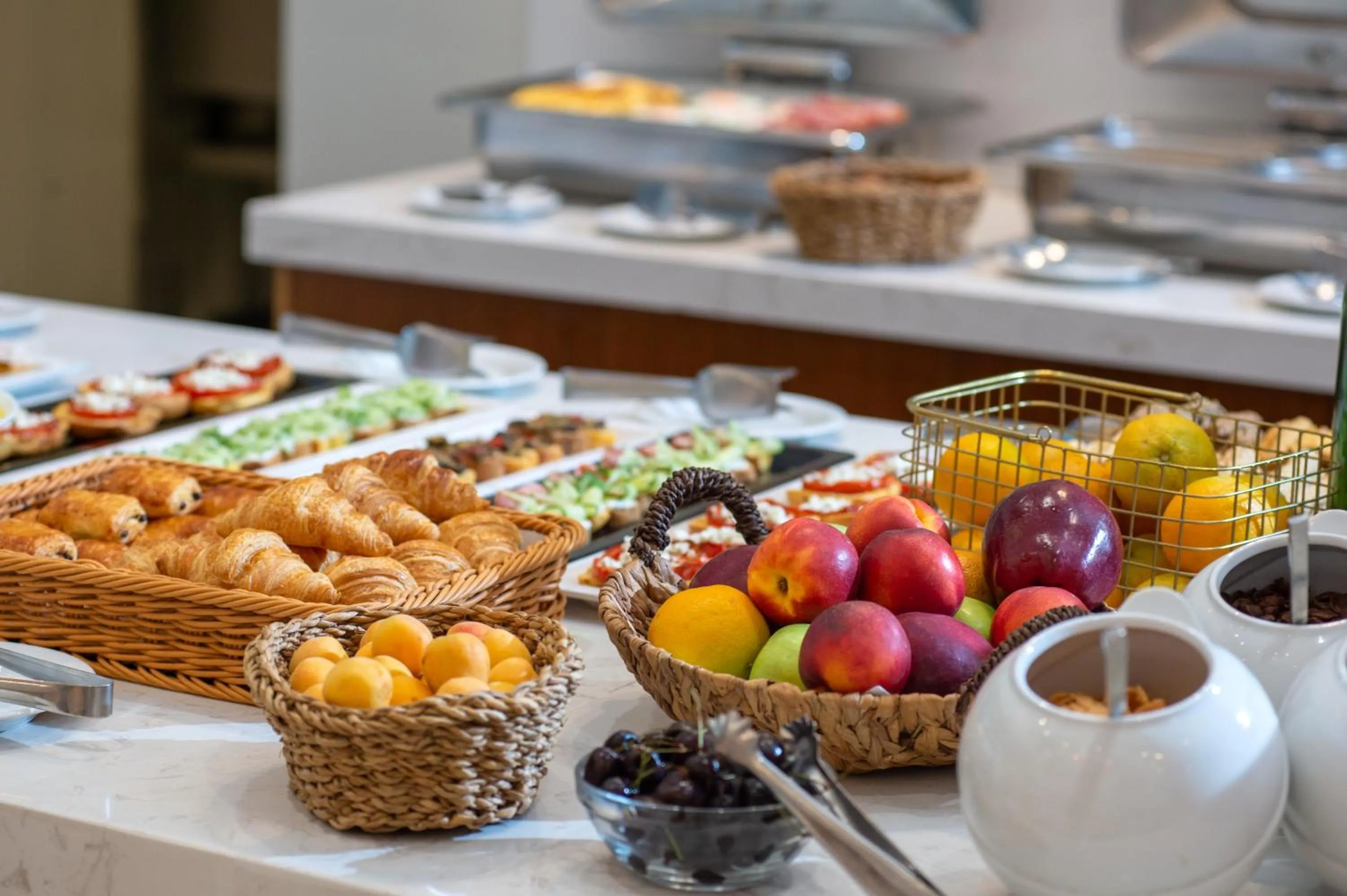 Food in B4B Athens Signature Hotel