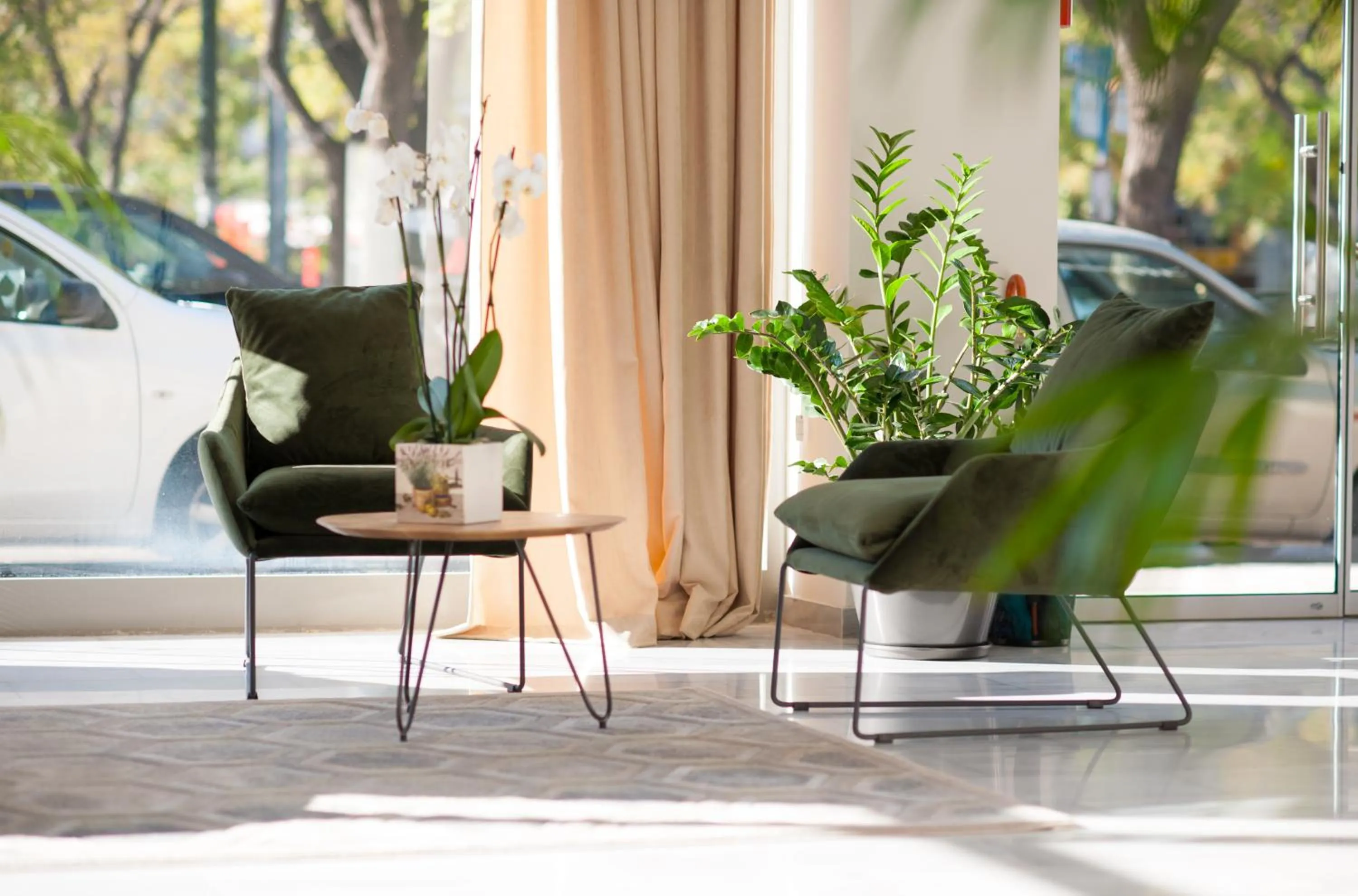 Lobby or reception in B4B Athens Signature Hotel