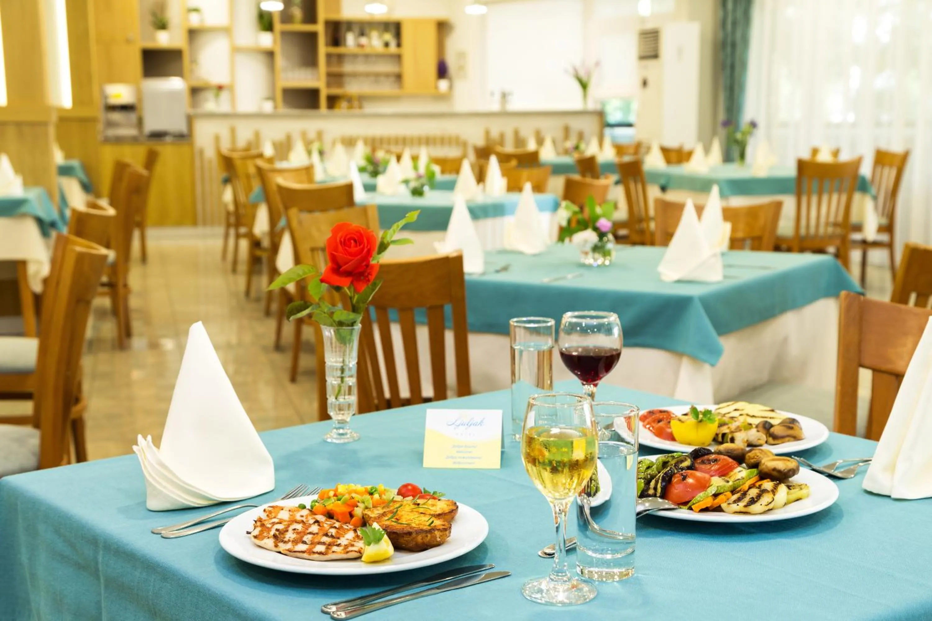 Food close-up in Ljuljak Hotel