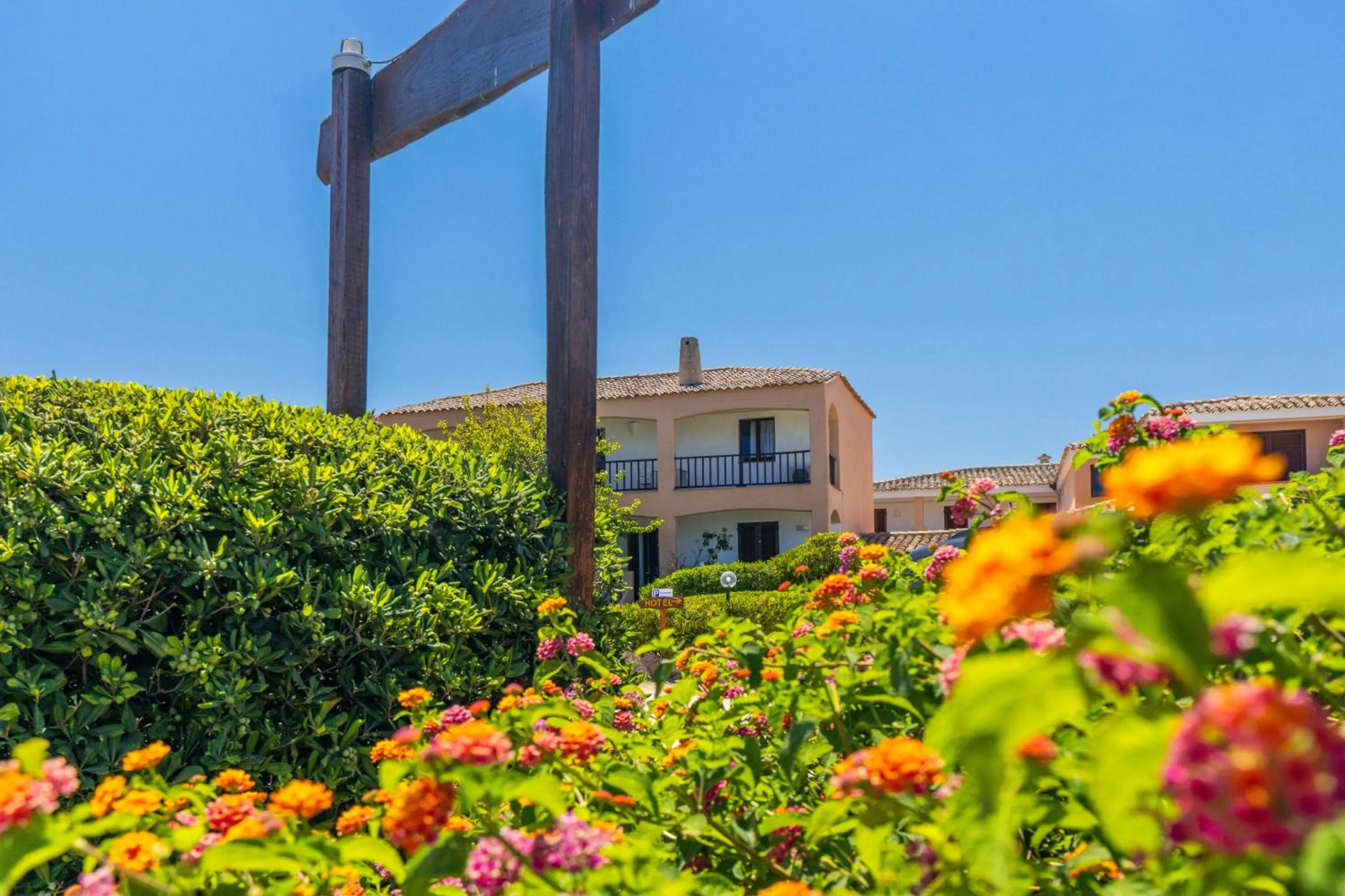 Property building in Hotel Piccolo Pevero