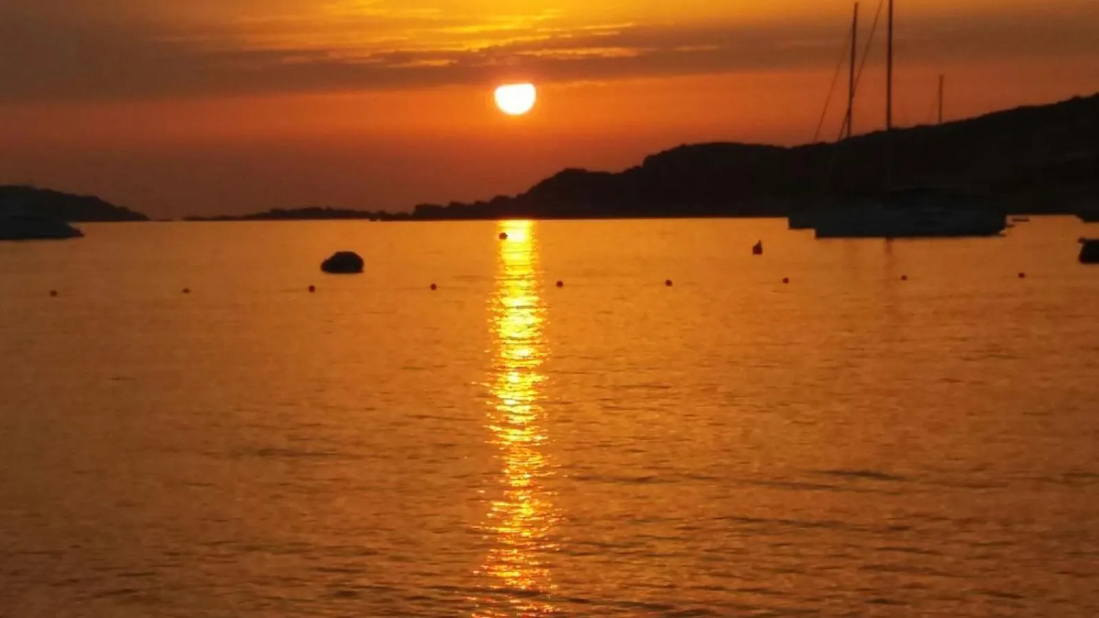 Sunset in Hotel Piccolo Pevero