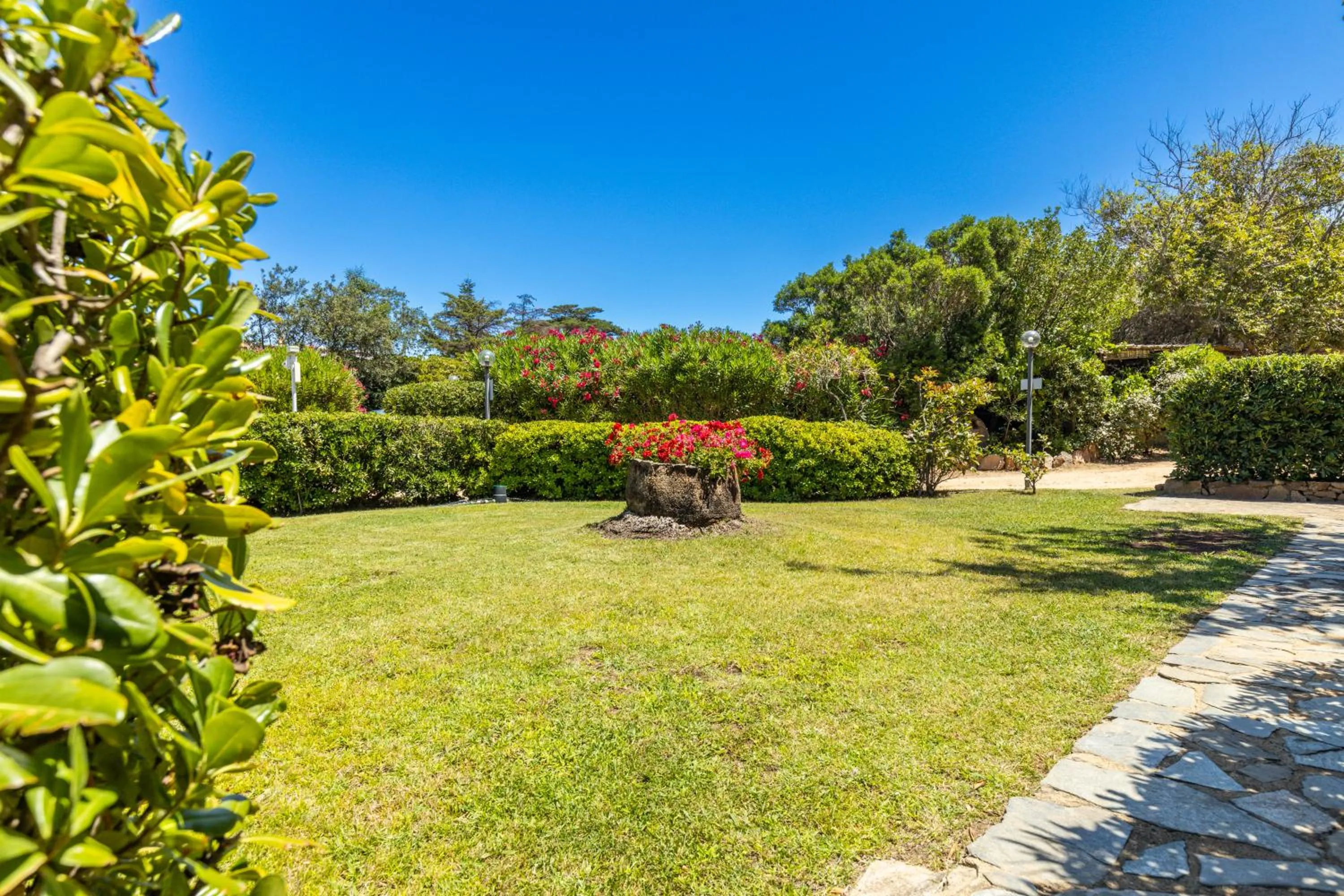 Garden in Hotel Piccolo Pevero