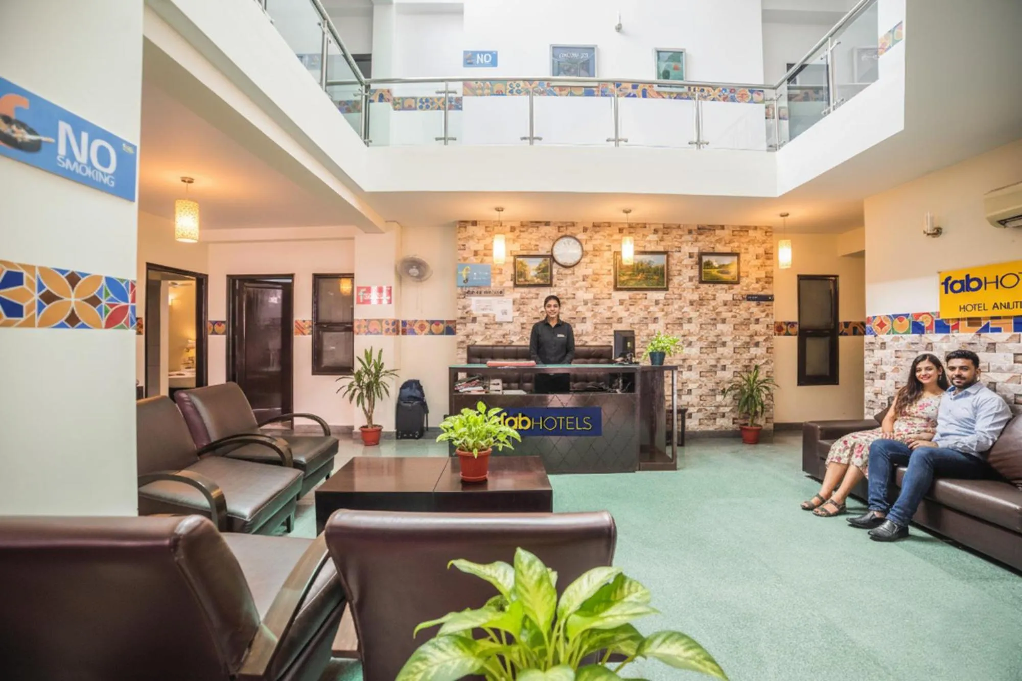 Lobby or reception in Via Anutham