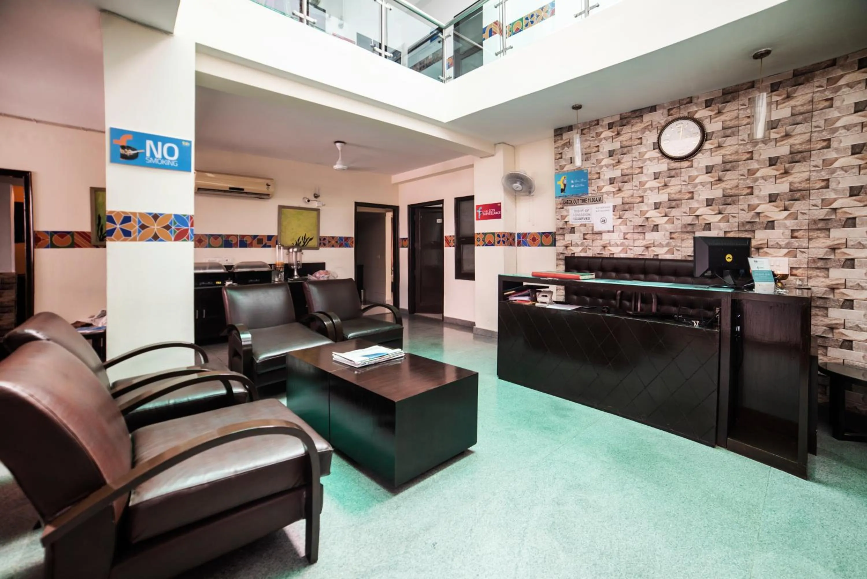 Lobby or reception in FabHotel Anutham Saket