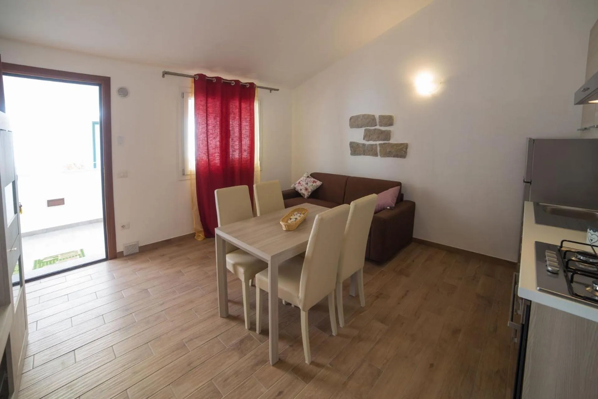 Seating area in Olbia Domus Inn