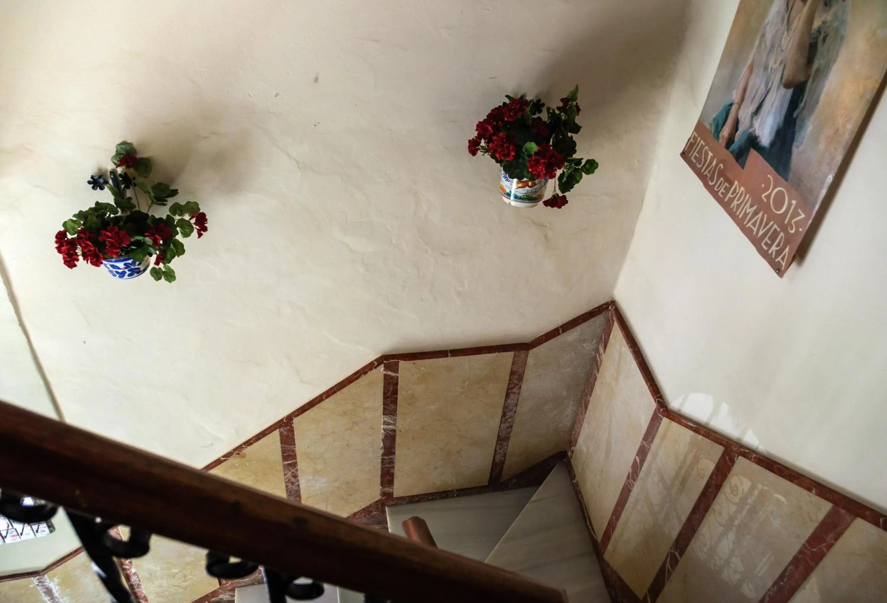 Decorative detail in Pension Perez Montilla