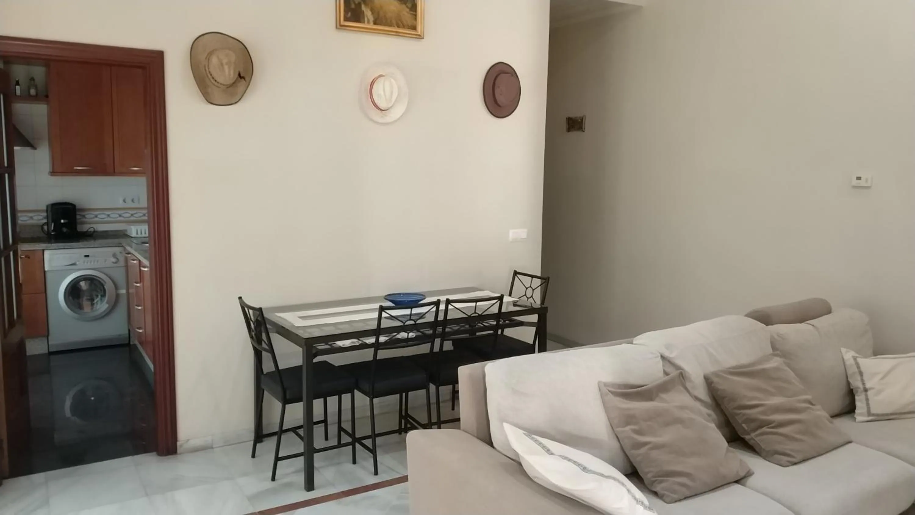 Living room in Pension Perez Montilla