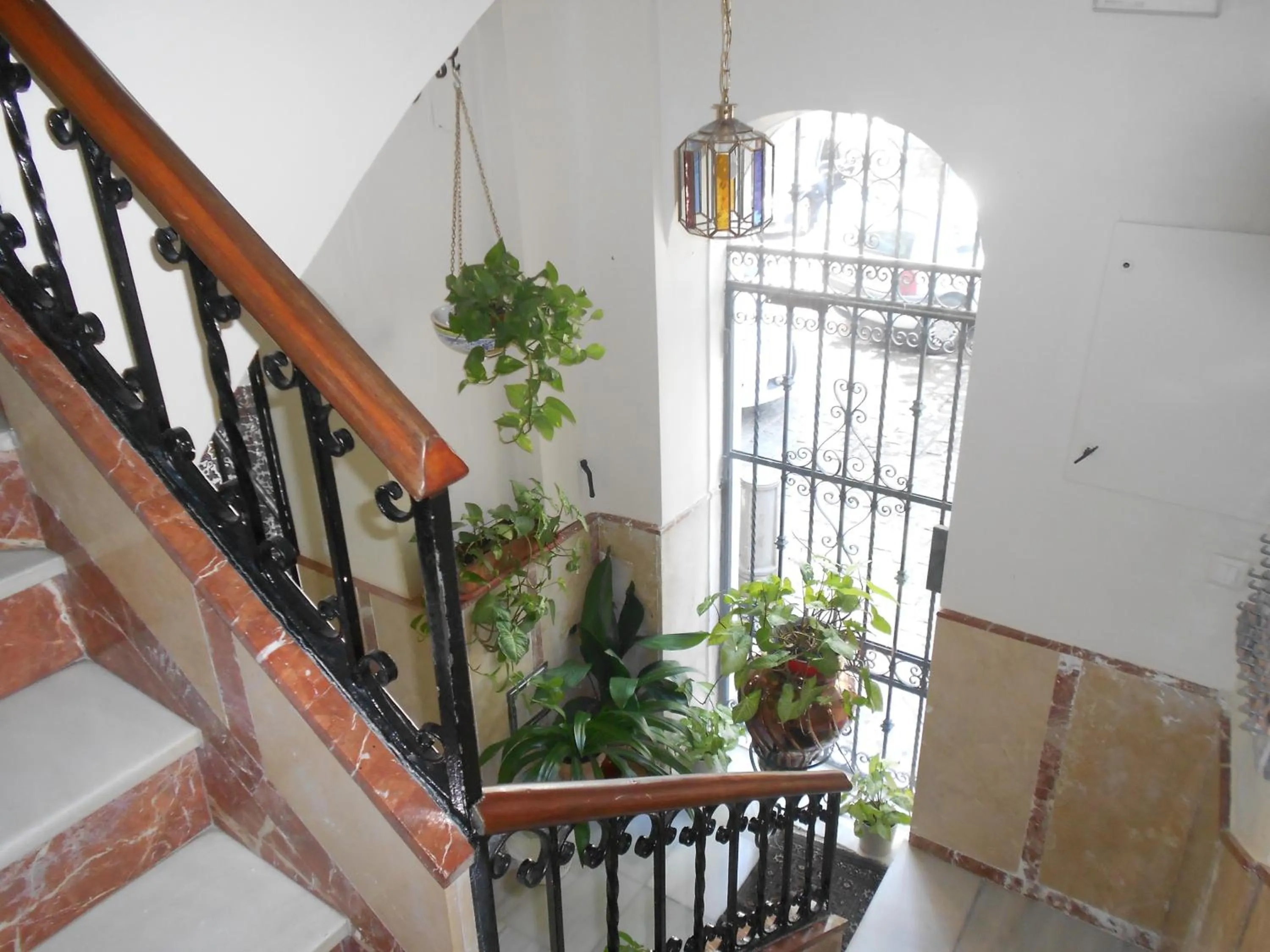 Decorative detail in Pension Perez Montilla