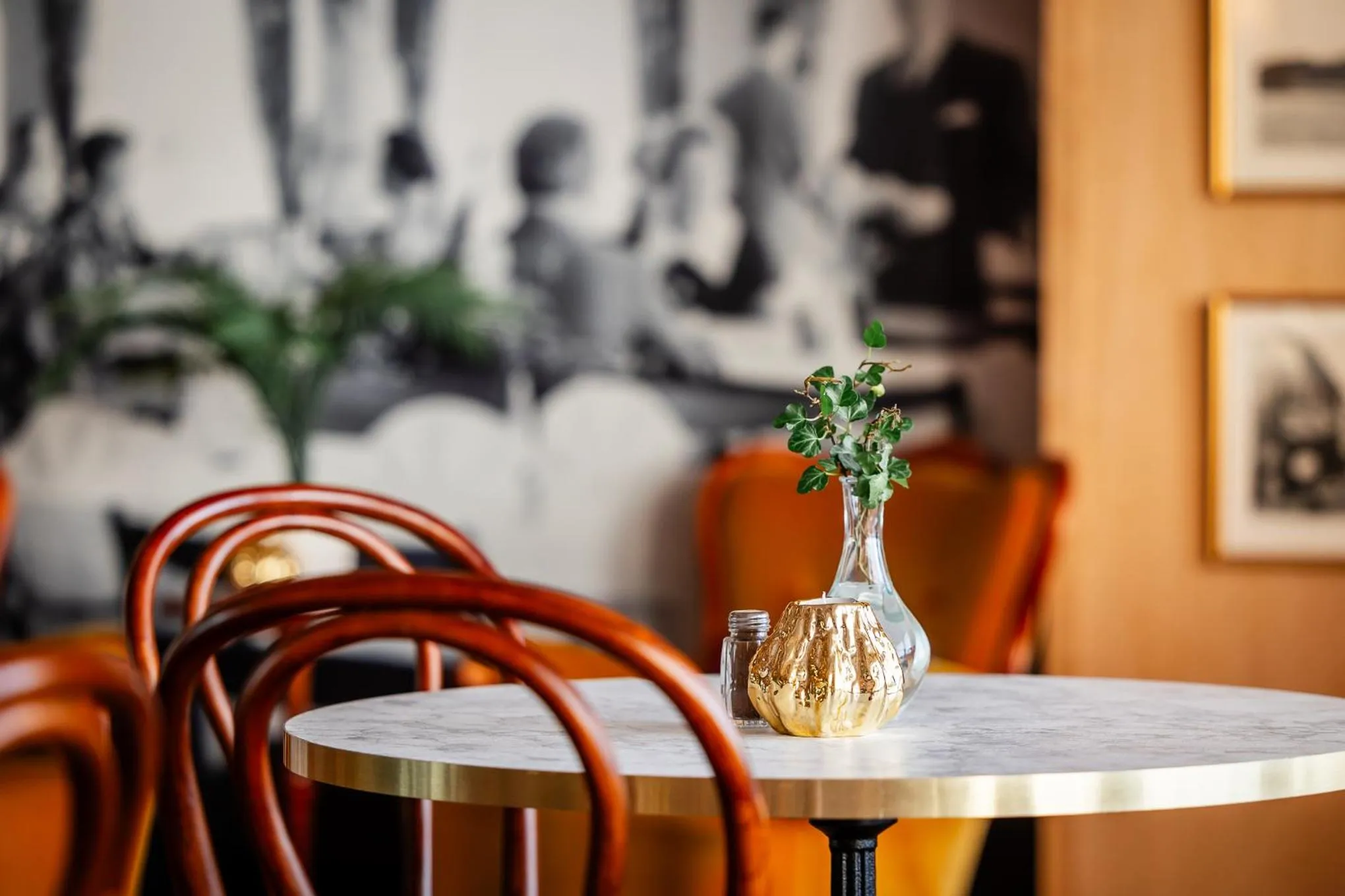 Decorative detail in Hotel Lysekil