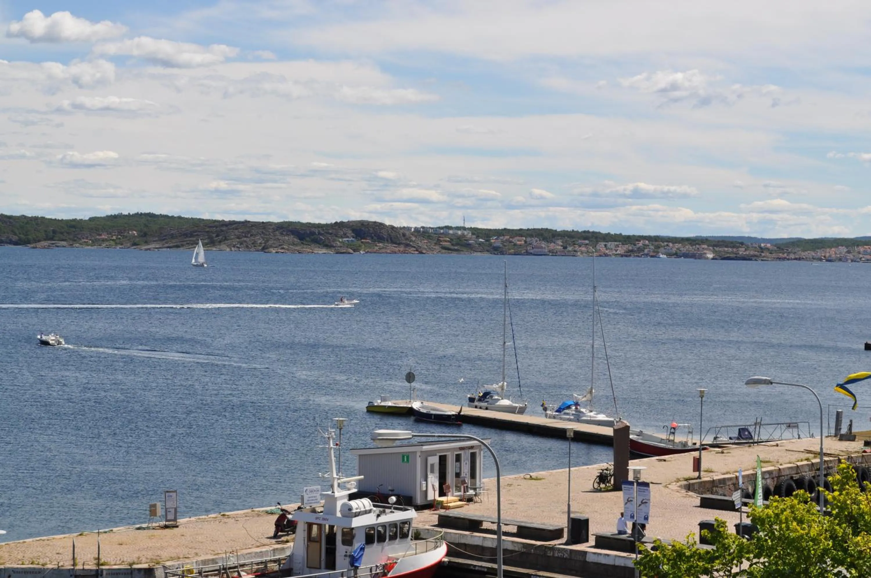 Lake view in Hotel Lysekil