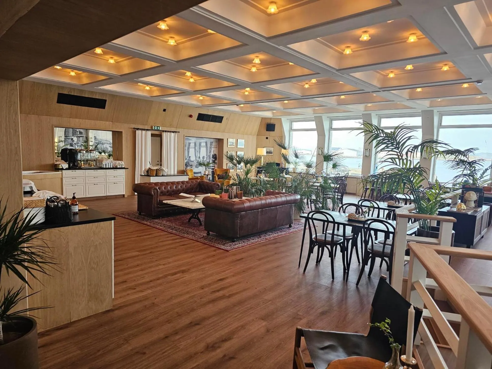 Dining area in Hotel Lysekil