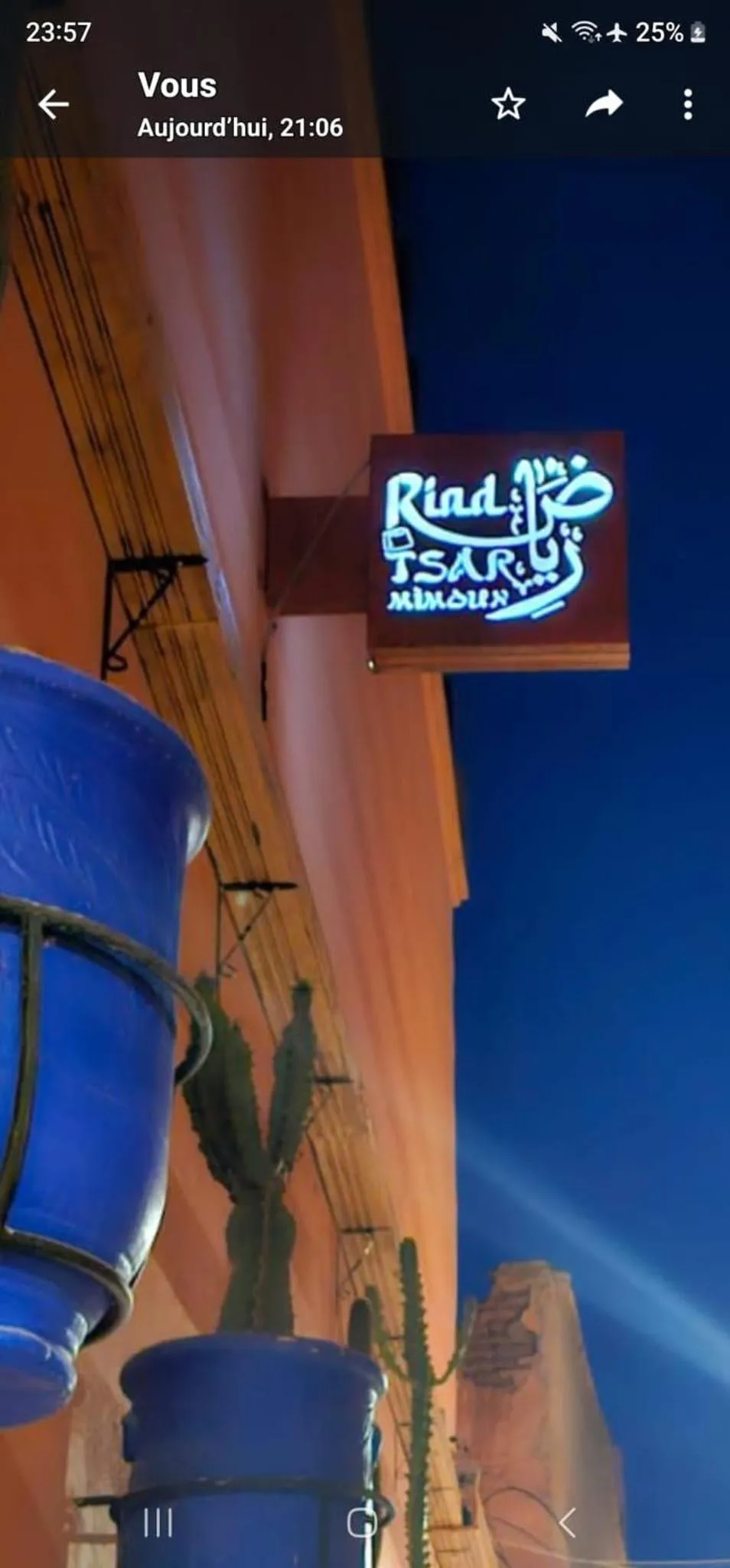 Night in Riad Tsar Mimoun