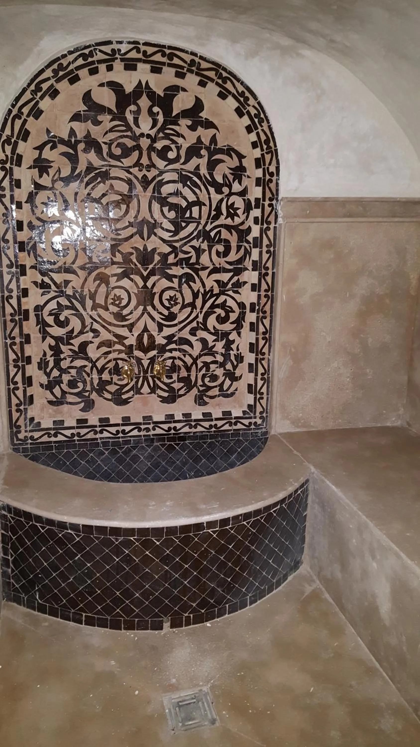 Steam room in Riad Tsar Mimoun