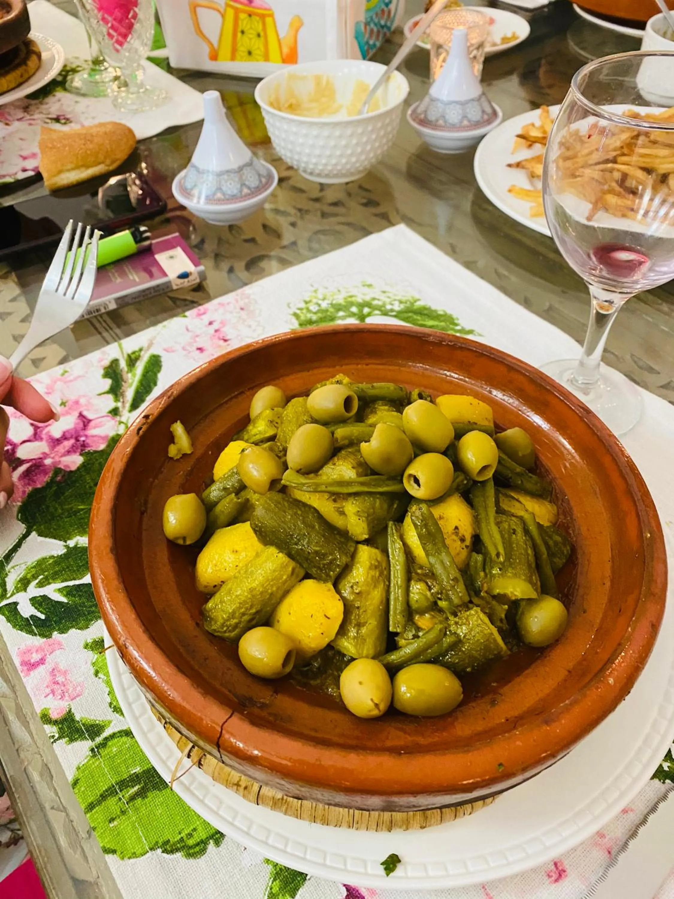 Food and drinks in Riad Tsar Mimoun