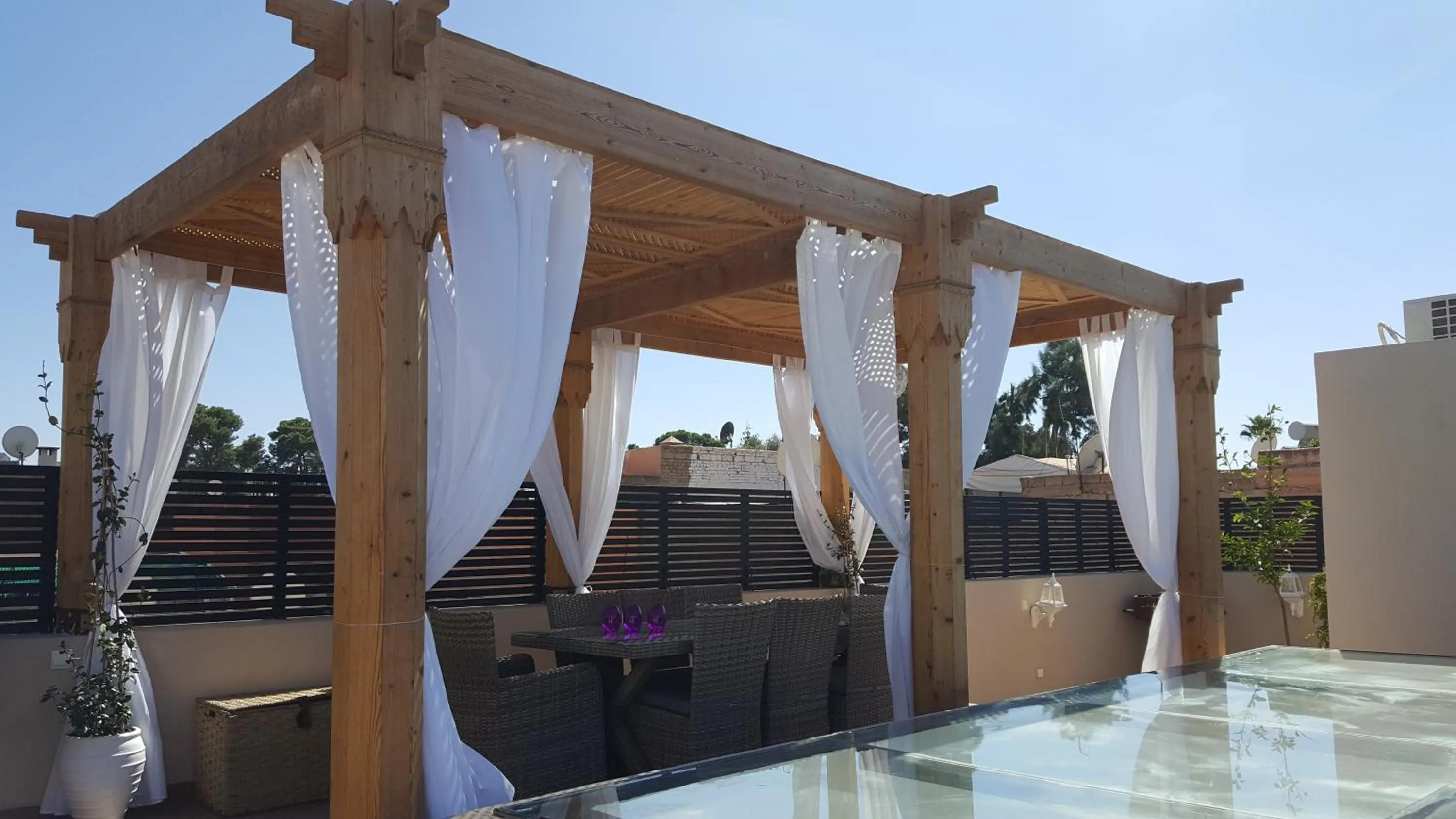 Patio in Riad Tsar Mimoun