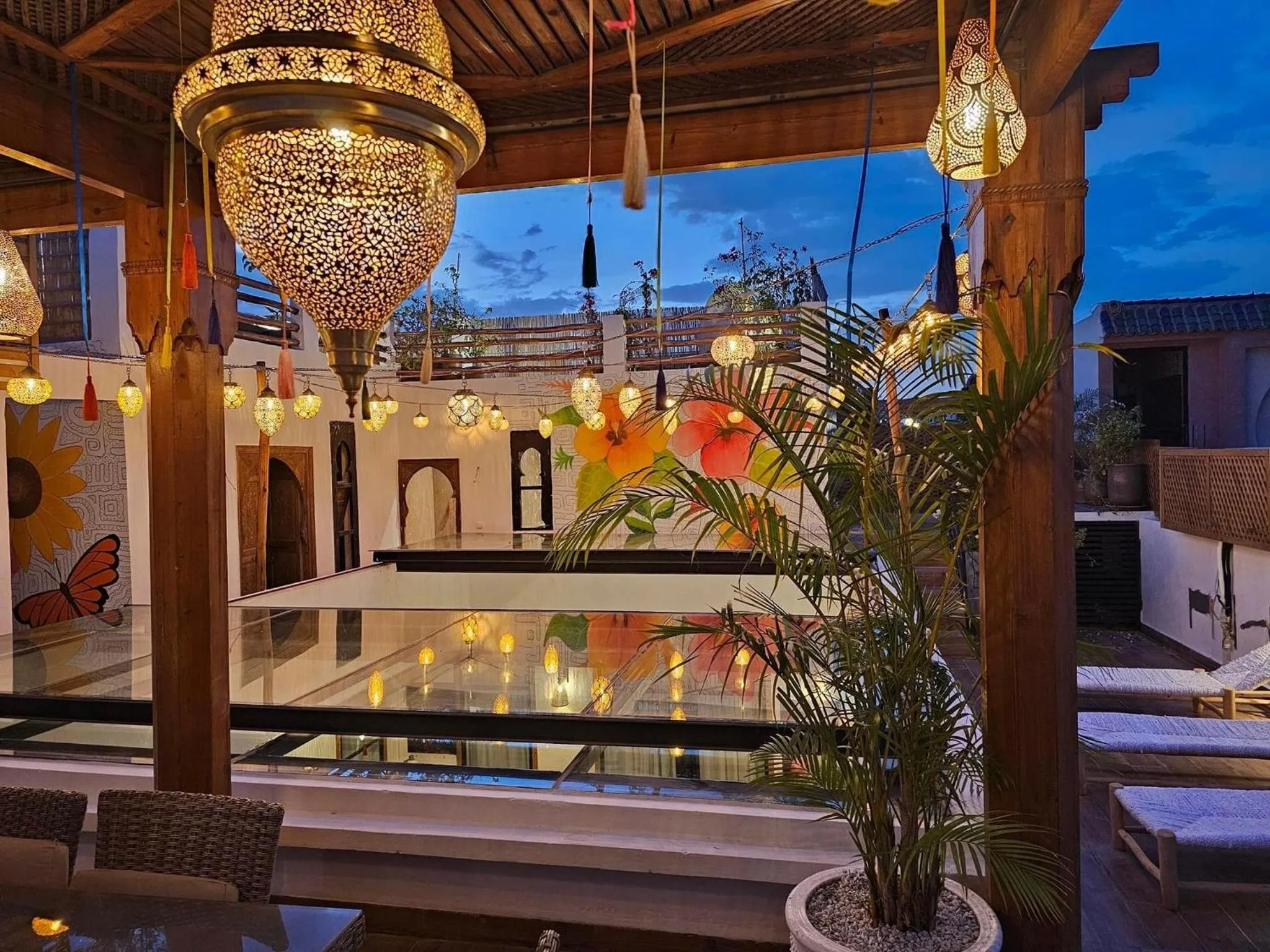 Night in Riad Tsar Mimoun