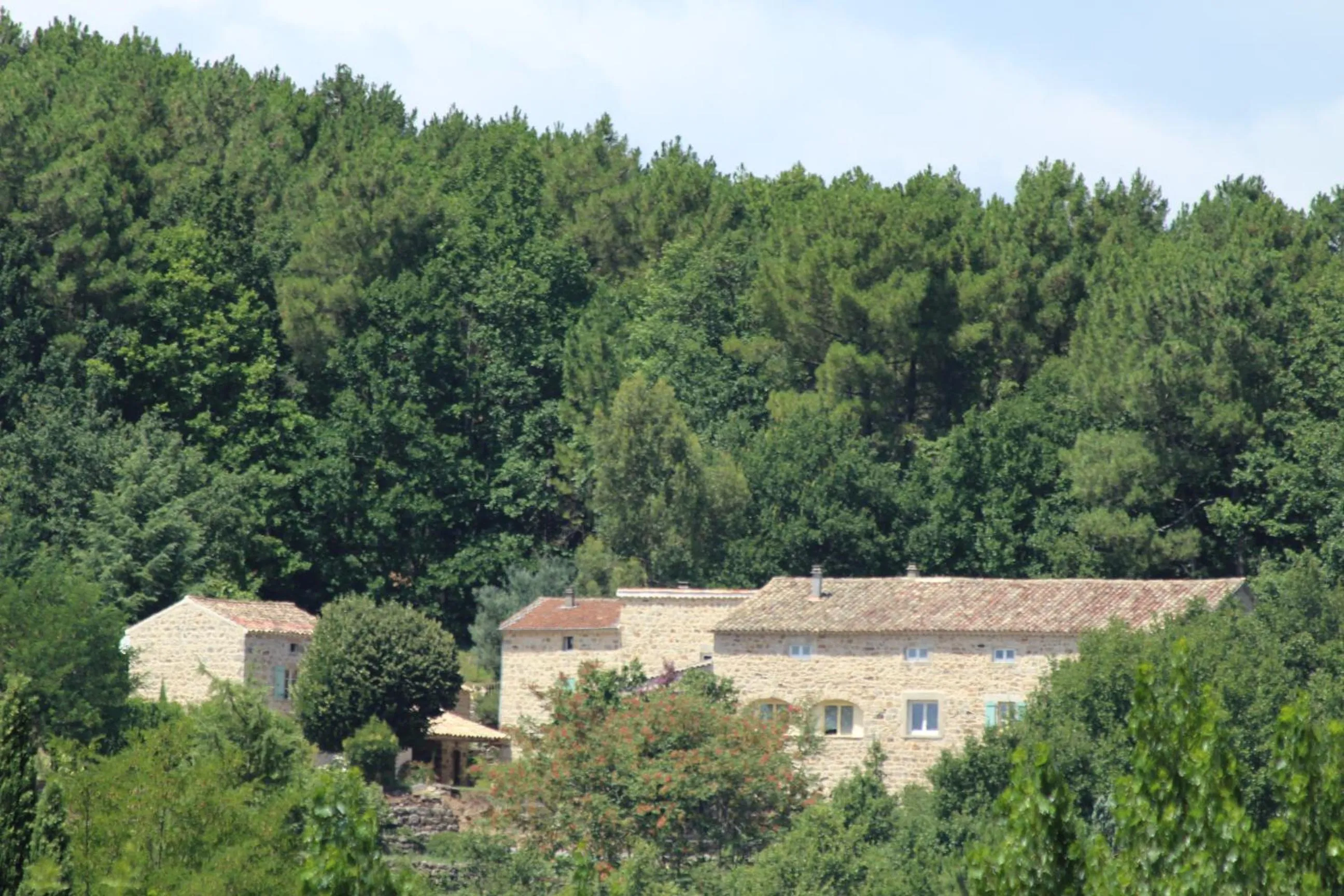 View (from property/room) in Le Mas de Magnaou