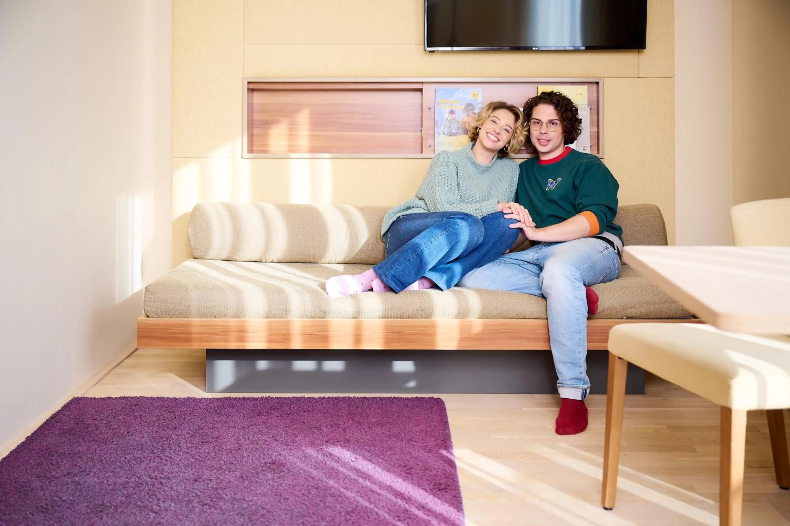 TV and multimedia, Bed in JUFA Hotel Wien City