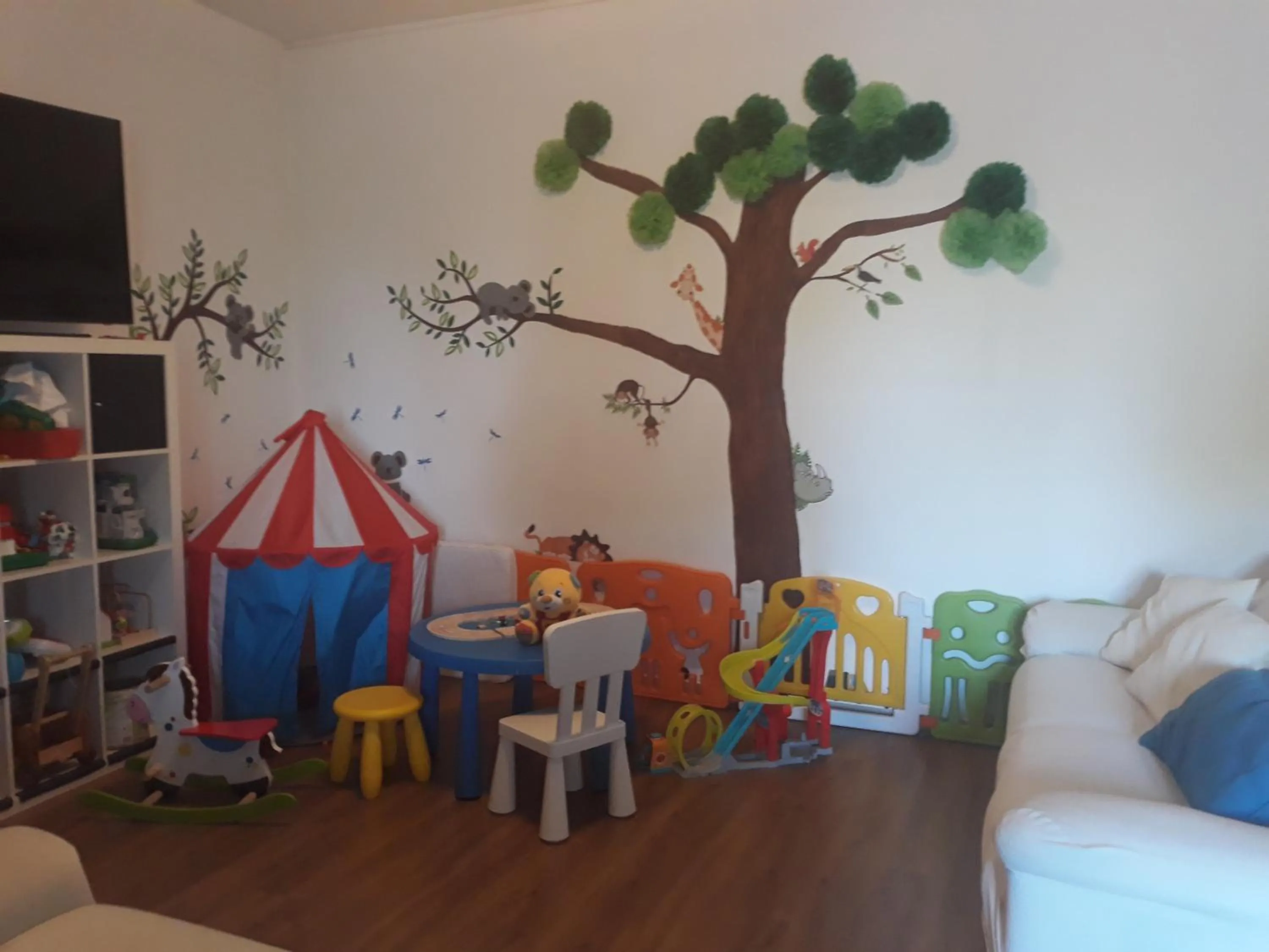 Children play ground in Hotel Tirrenia