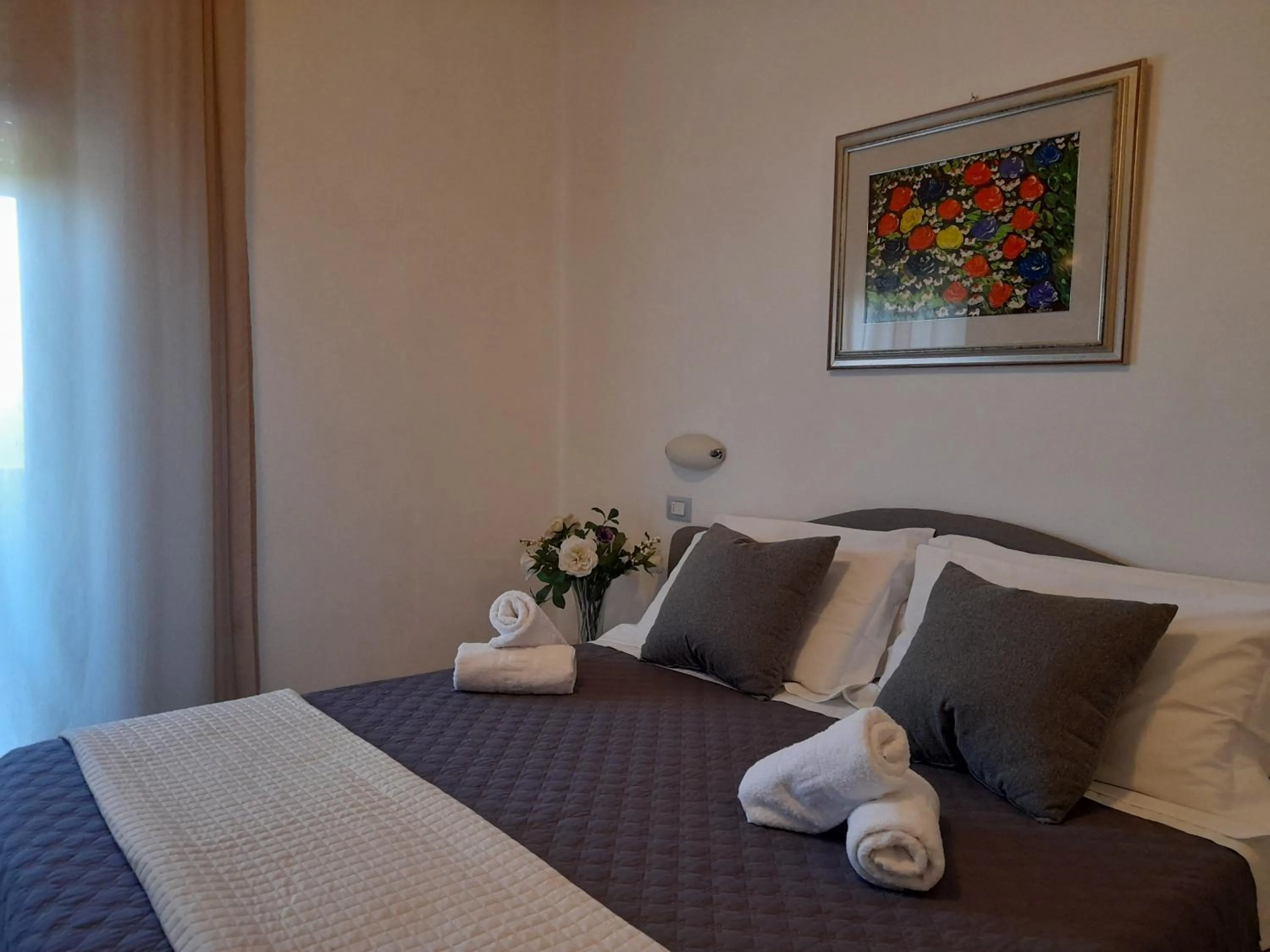 Bedroom, Bed in Hotel Tirrenia