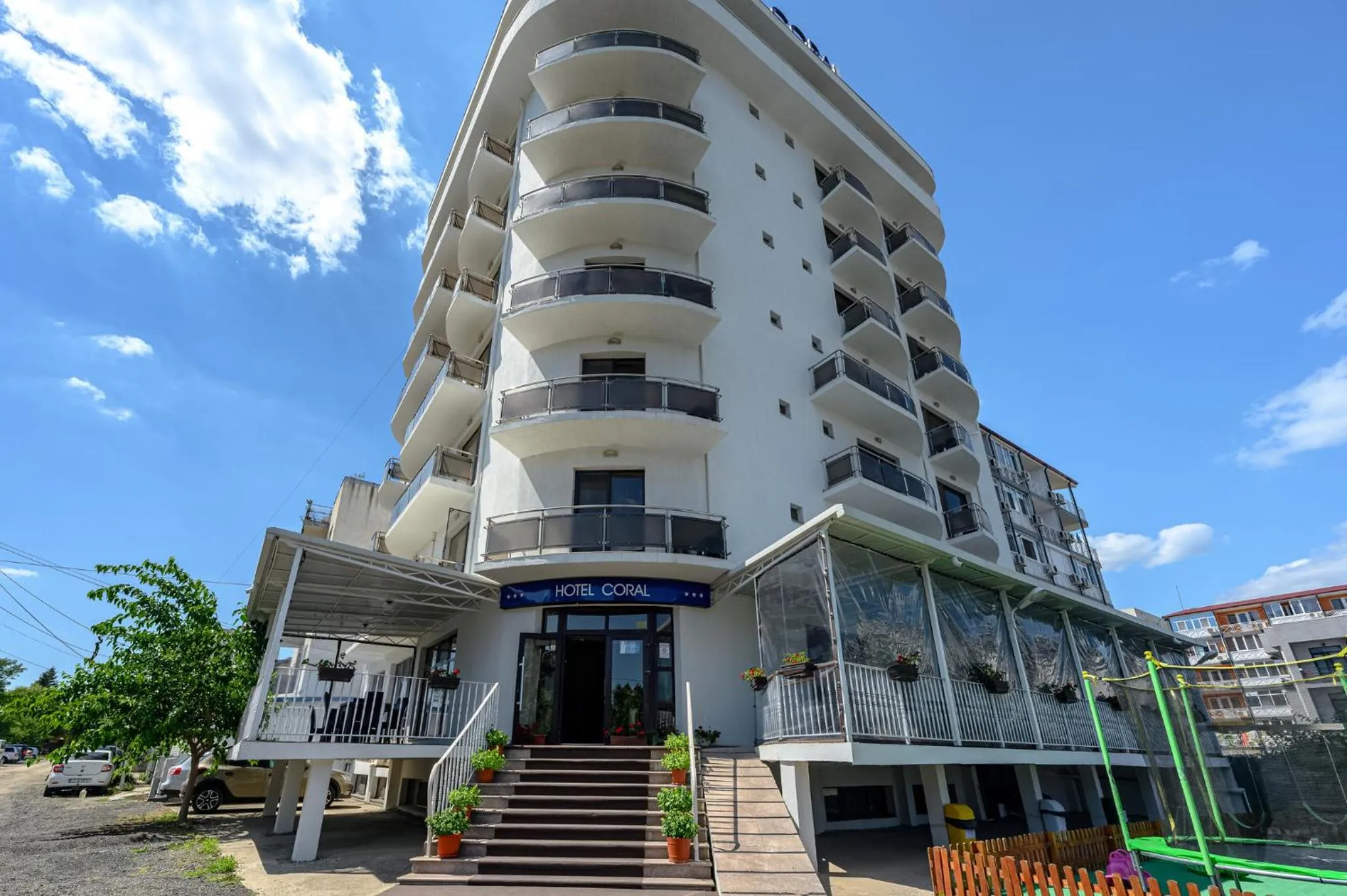 Property building in Hotel Coral