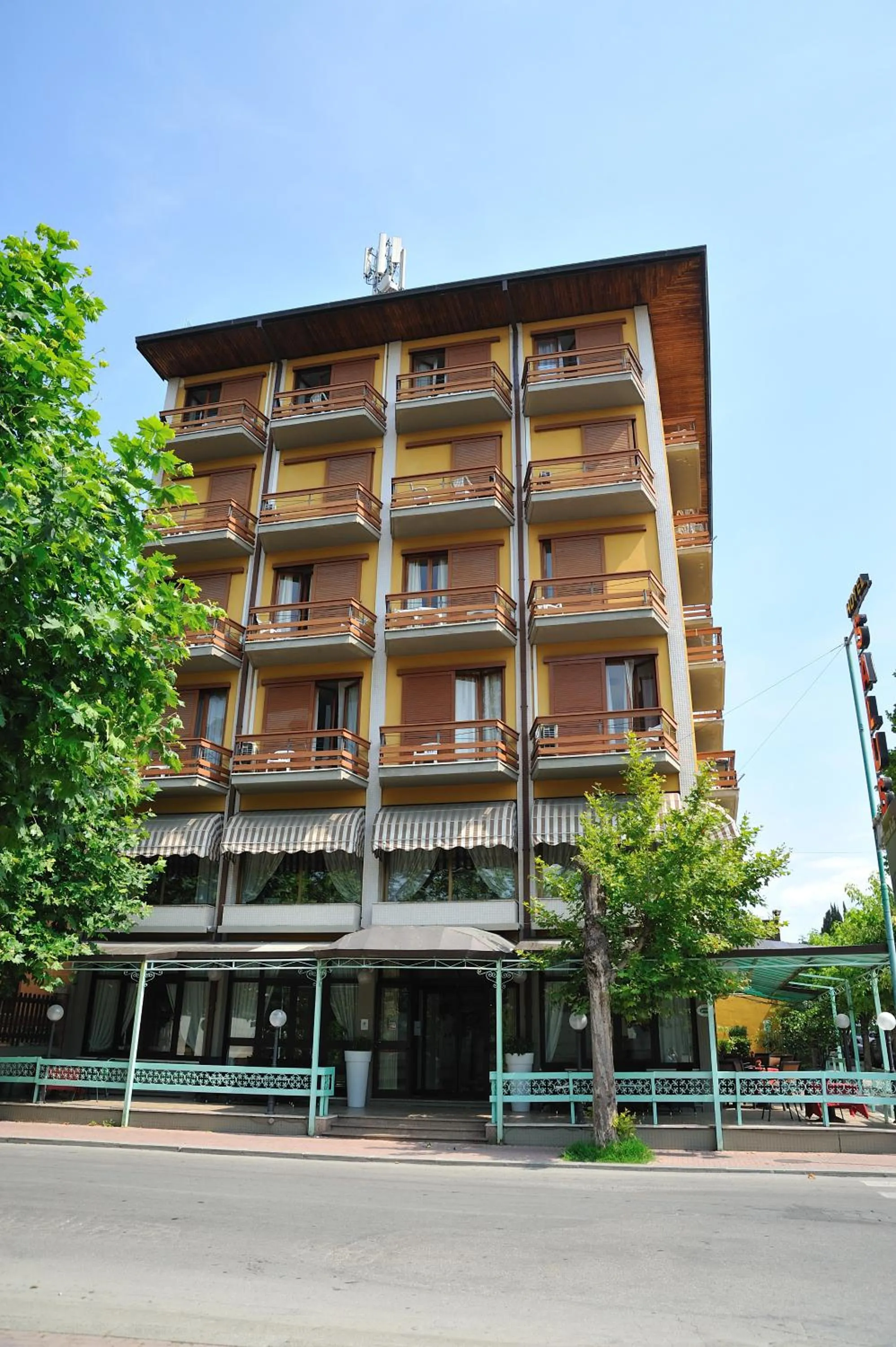 Property building in Hotel Salus