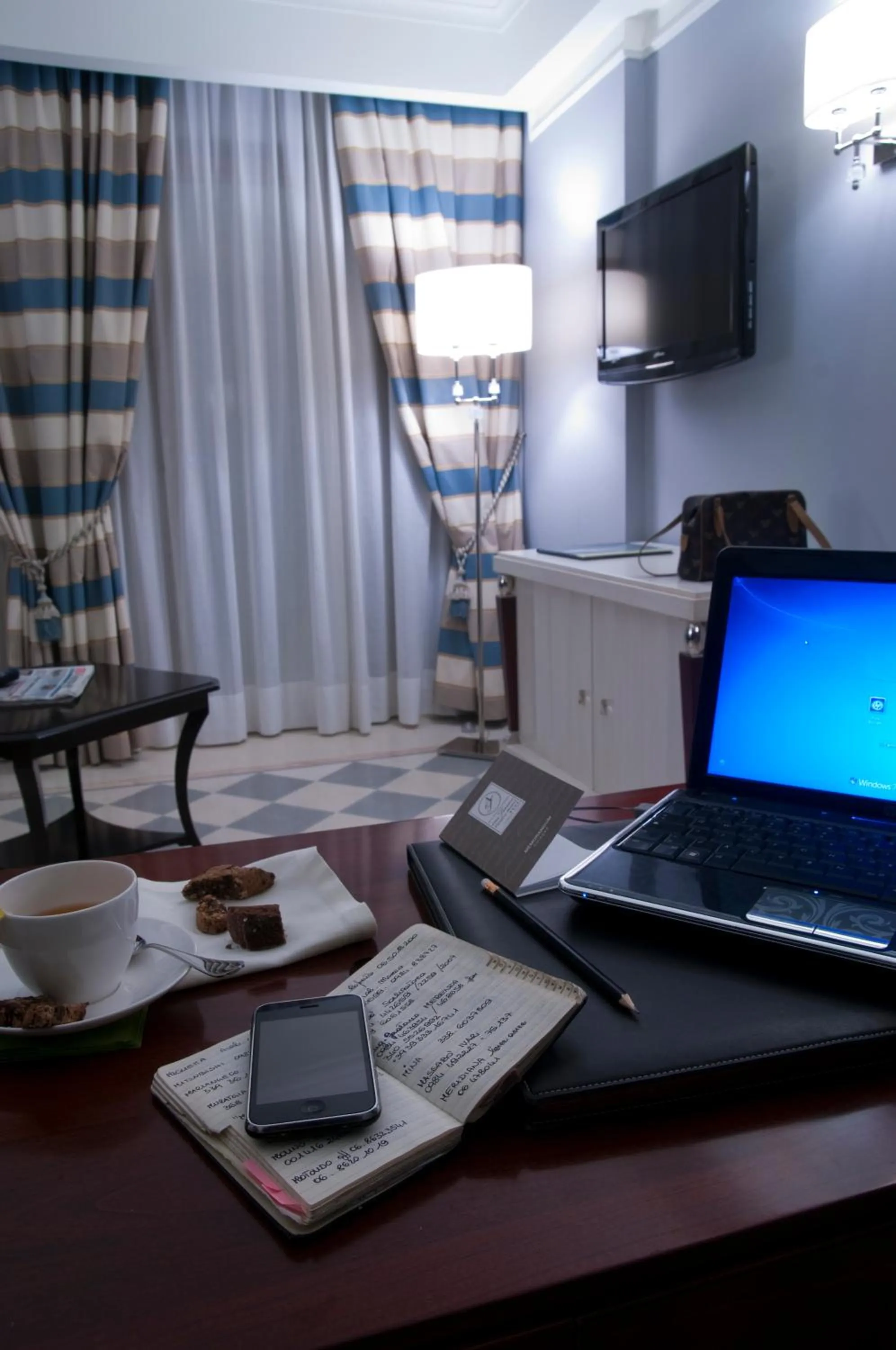 Decorative detail in Best Western Premier Villa Fabiano Palace Hotel