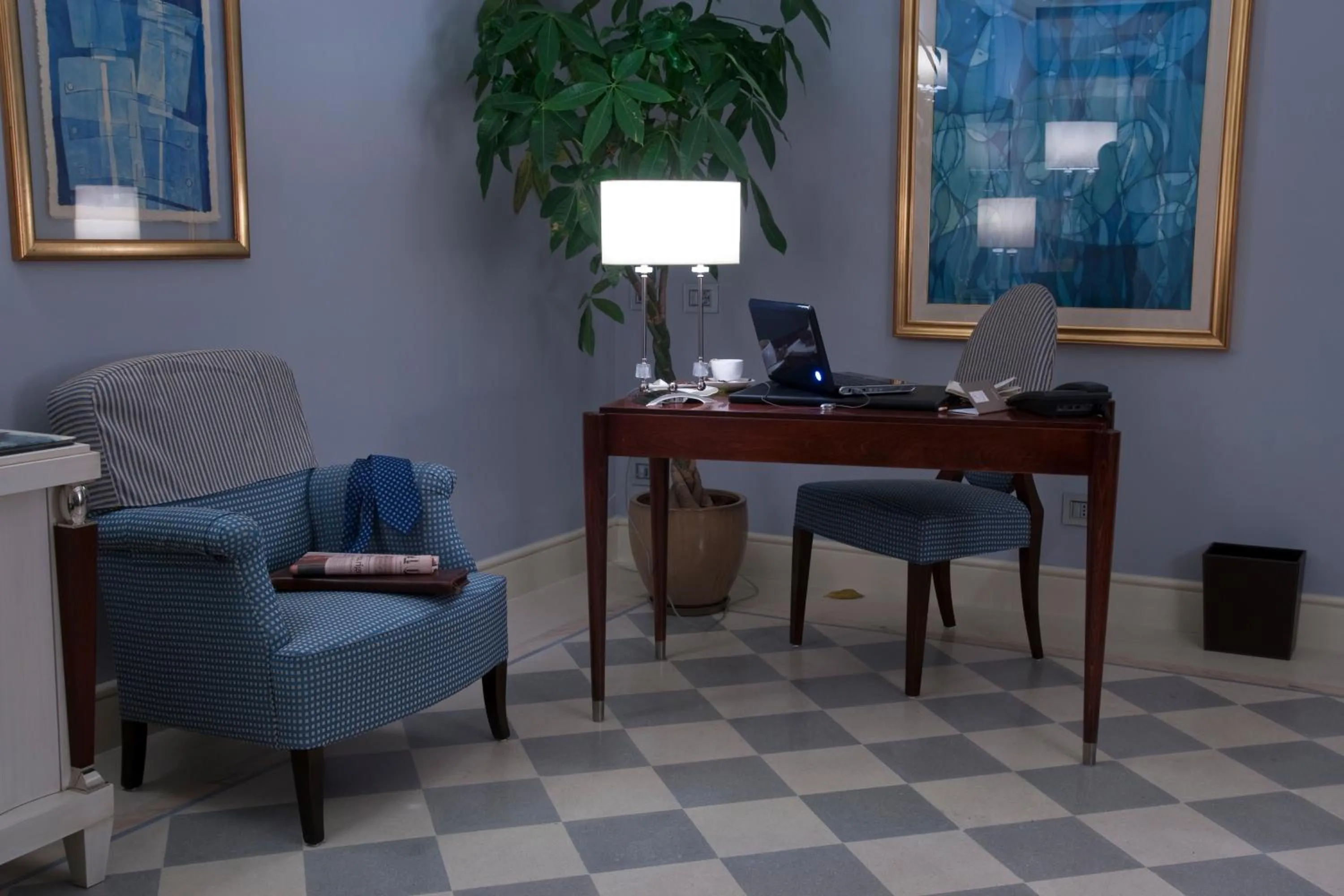 Decorative detail in Best Western Premier Villa Fabiano Palace Hotel