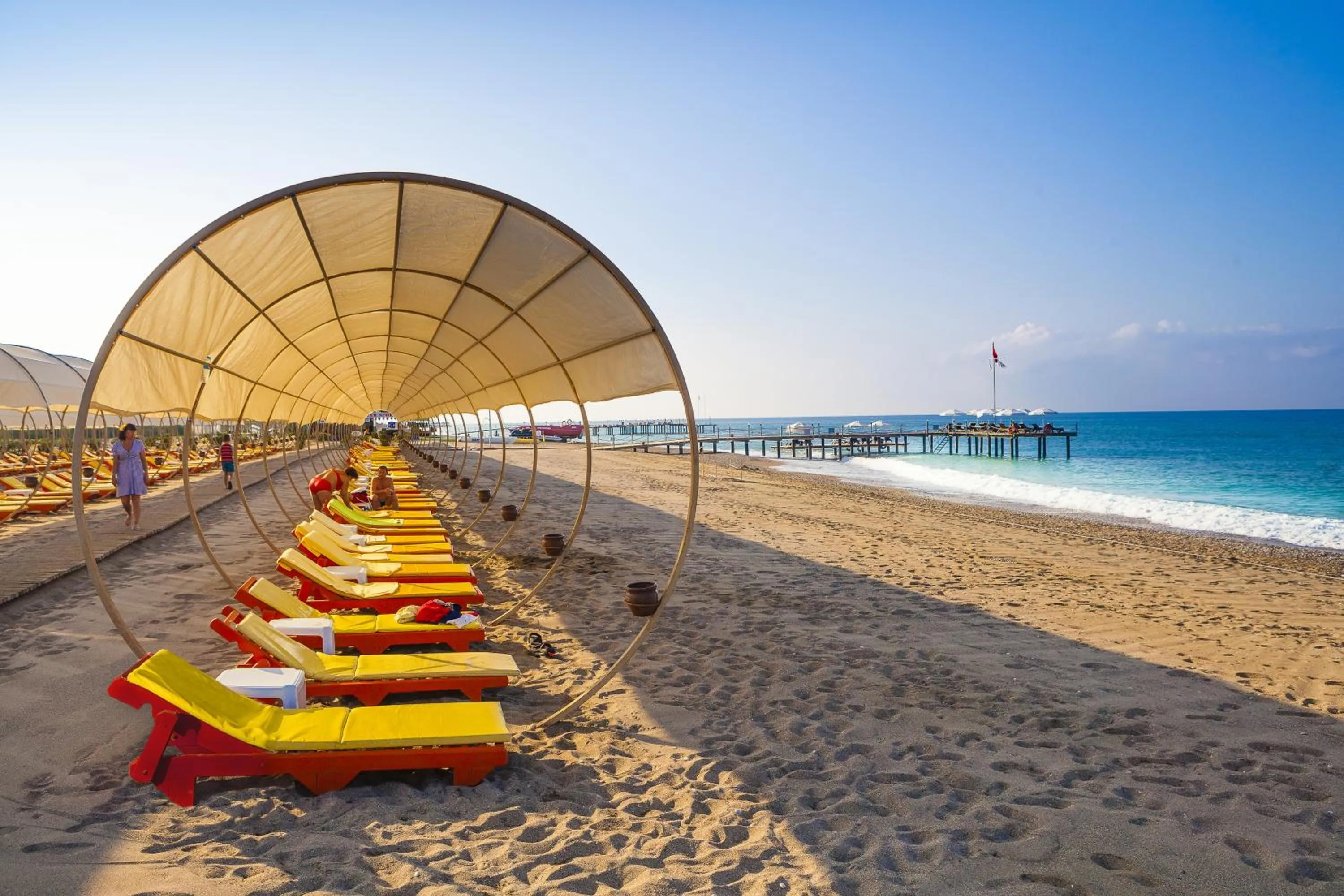 Beach in Club Hotel Turan Prince World - Kids Concept