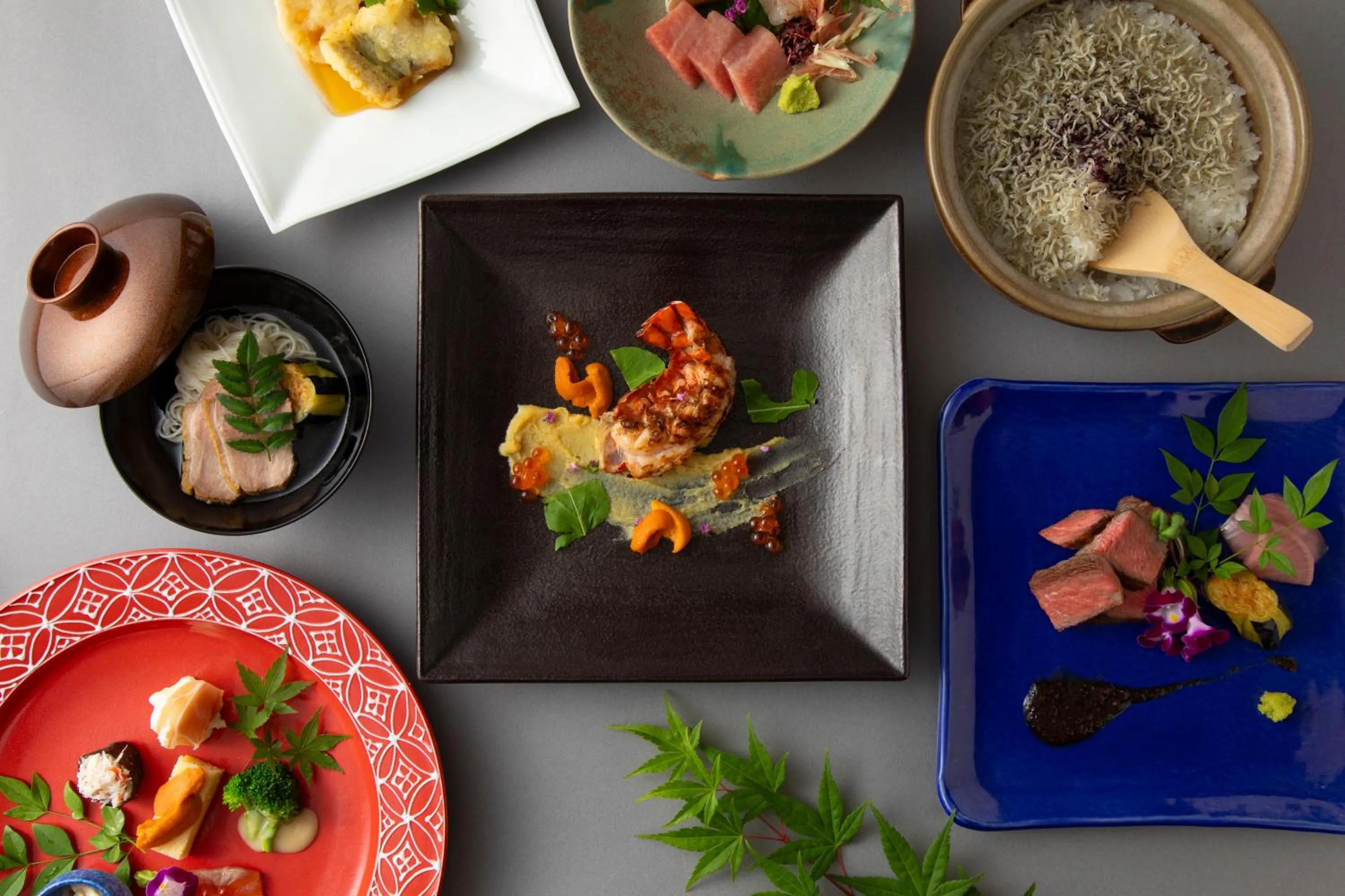 Dinner in Hotel Claire Higasa