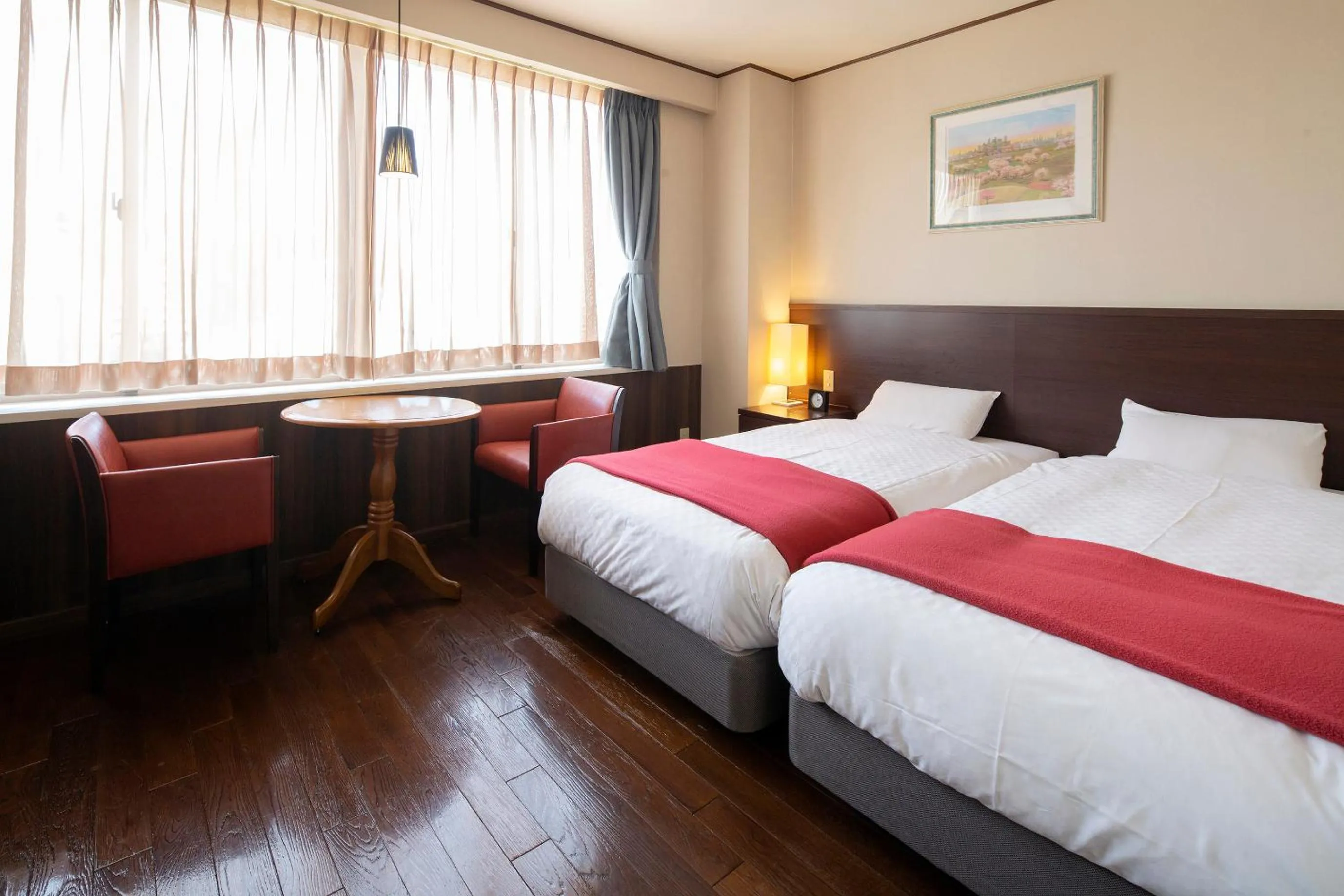 Photo of the whole room, Bed in Hotel Claire Higasa