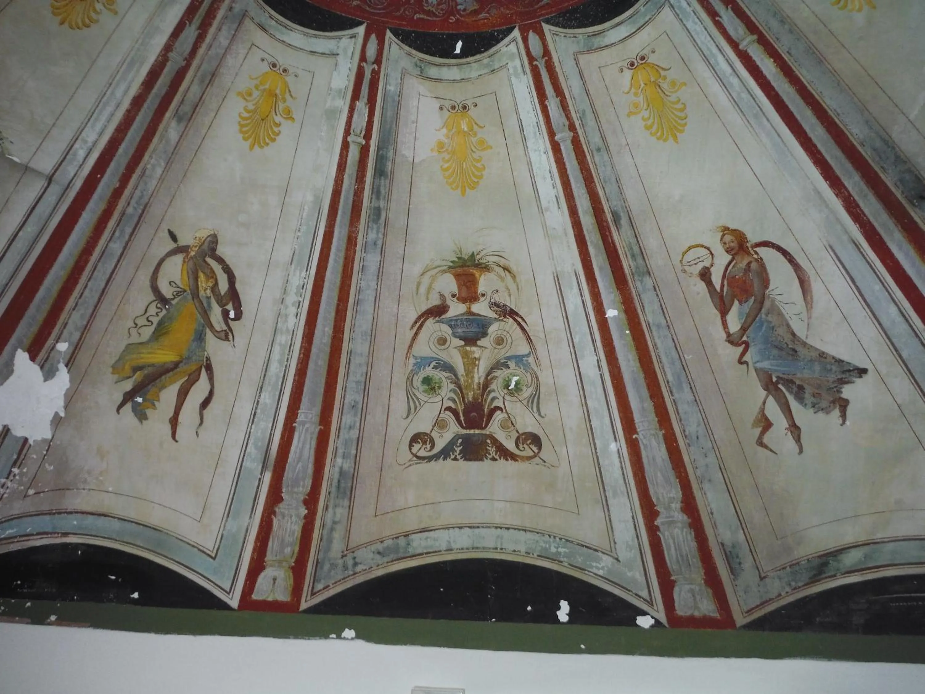 Decorative detail in Hotel Villa Bonera