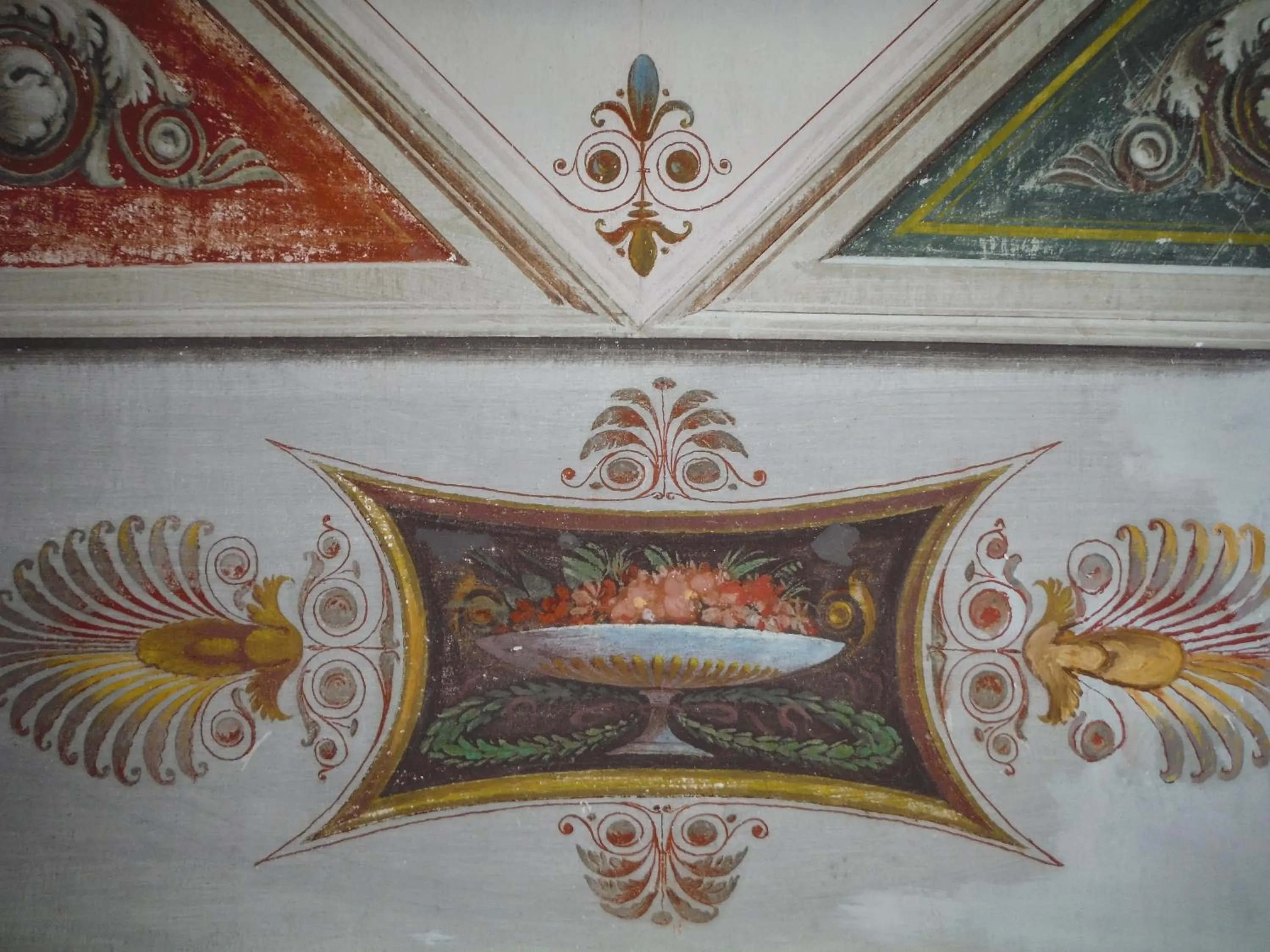 Decorative detail in Hotel Villa Bonera