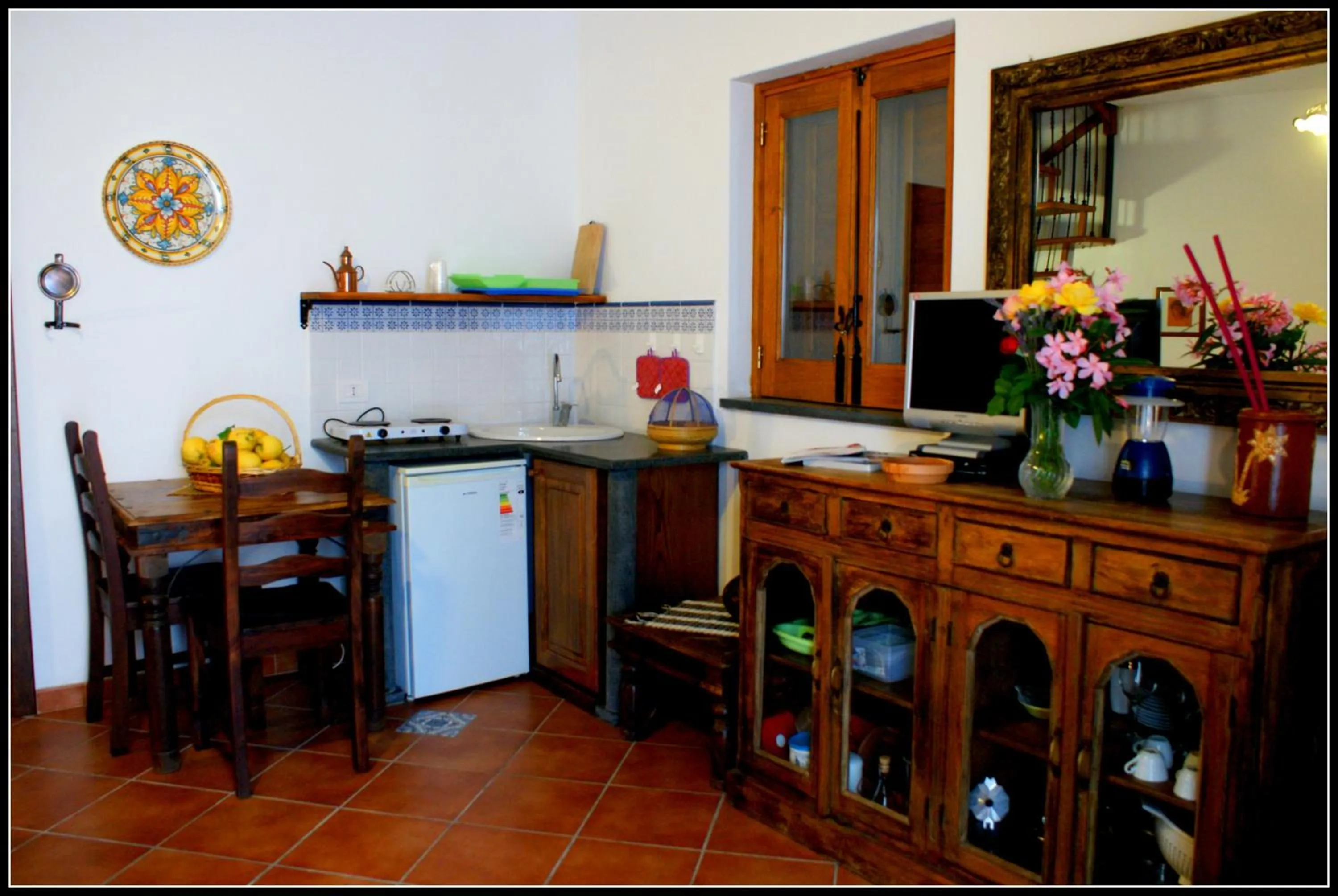 Kitchen or kitchenette in Pedra Residence