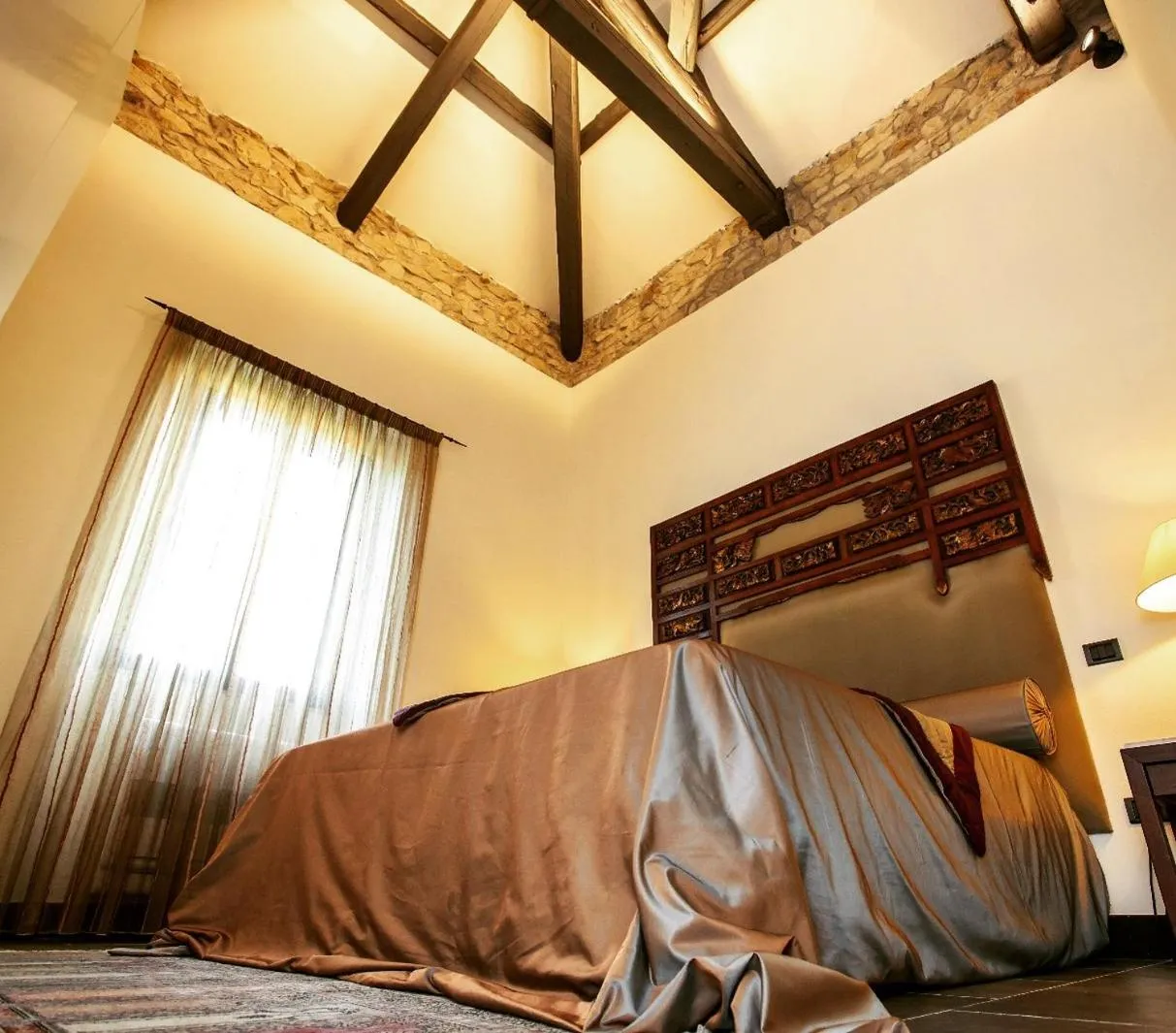Bedroom, Bed in Borgo Antico XIX sec.