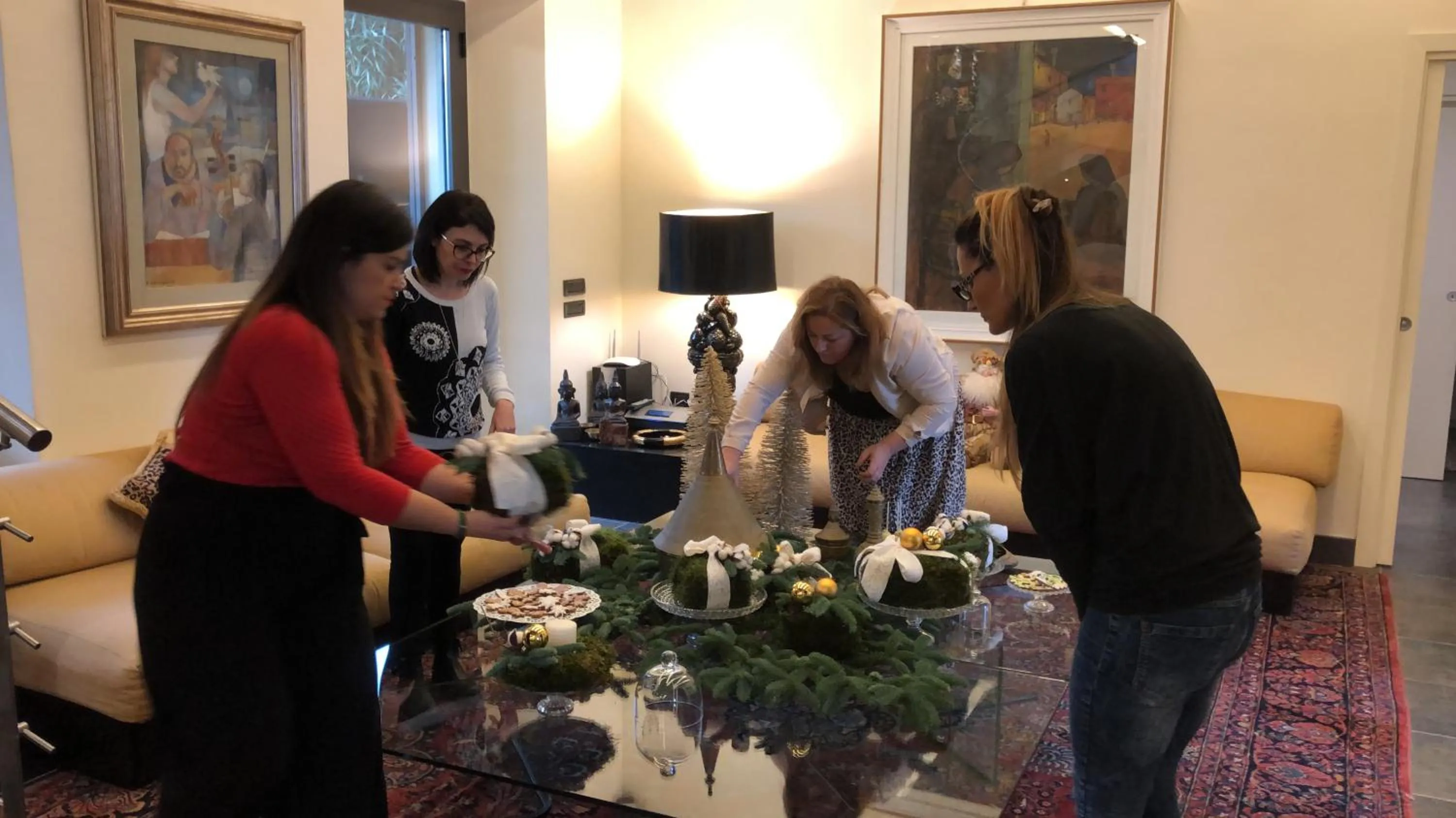 People in Borgo Antico XIX sec.