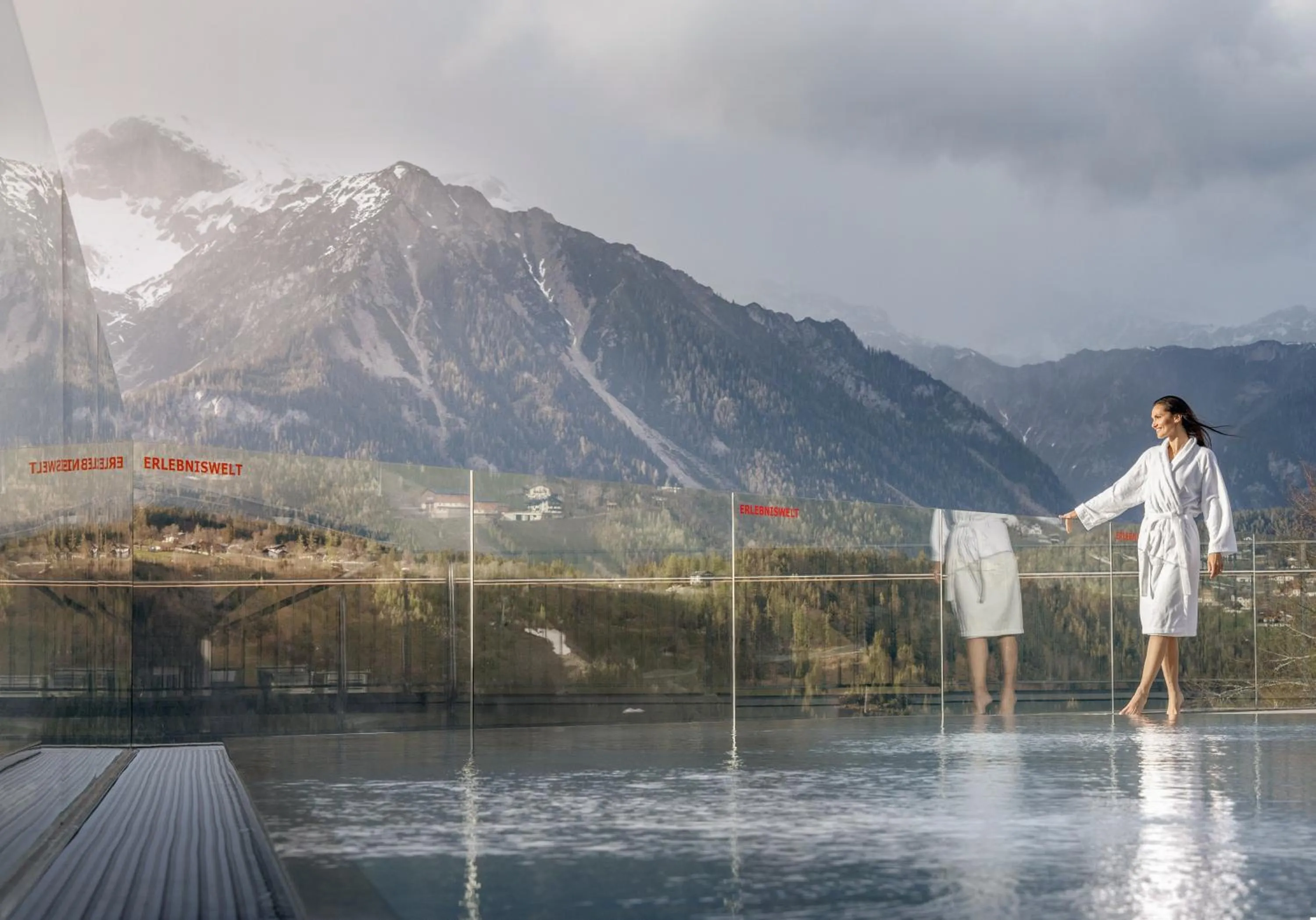 Swimming pool in Hotel Erlebniswelt Stocker