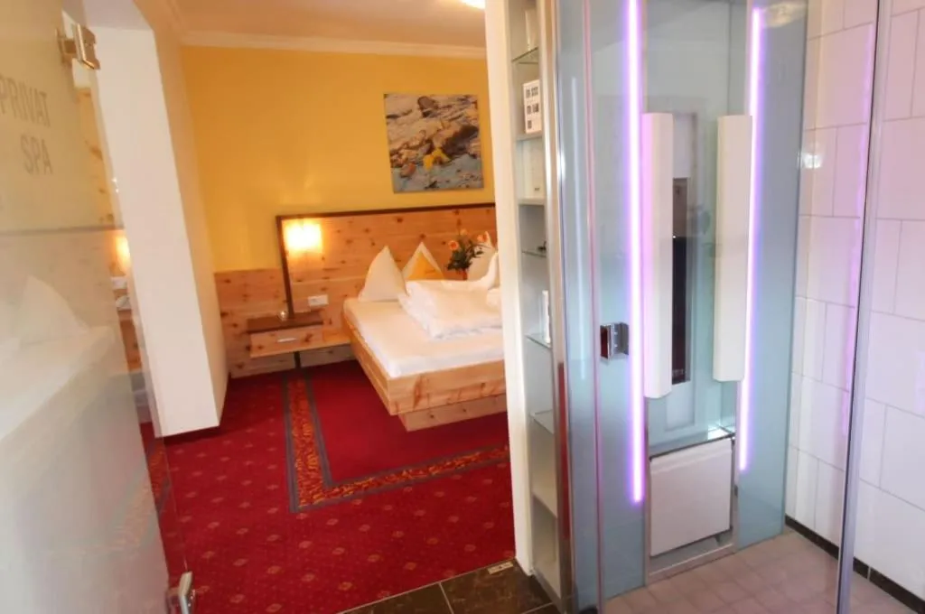 Bed in Hotel Erlebniswelt Stocker