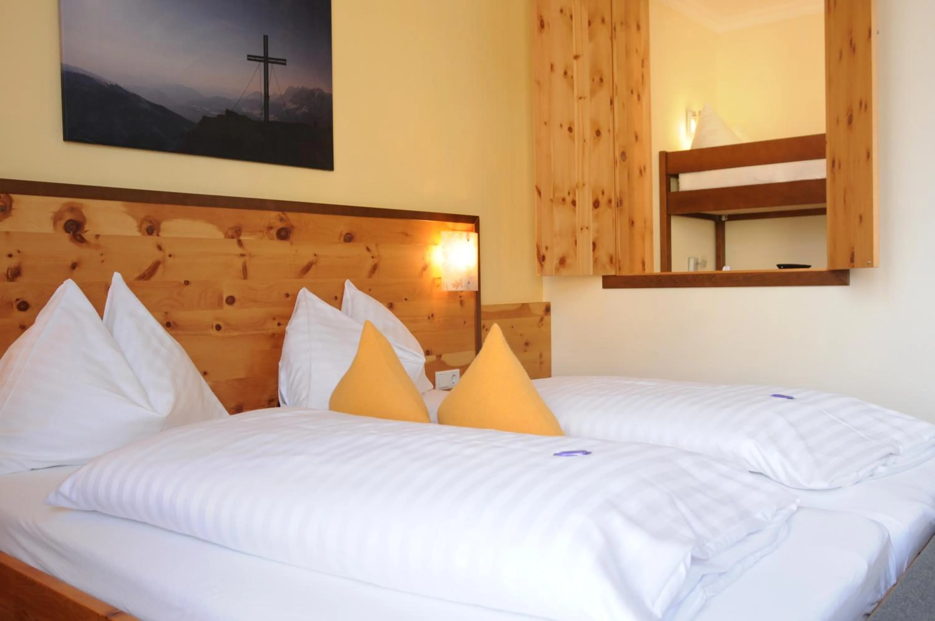 Bed in Hotel Erlebniswelt Stocker