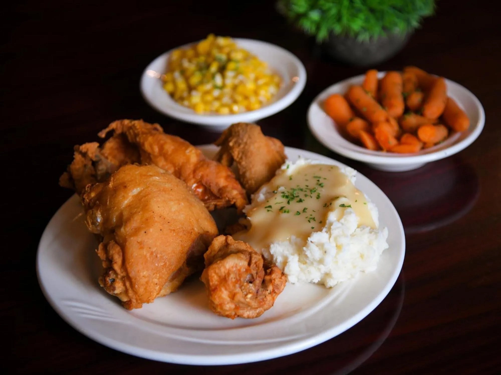Food close-up in Turkey Run Inn & Cabins