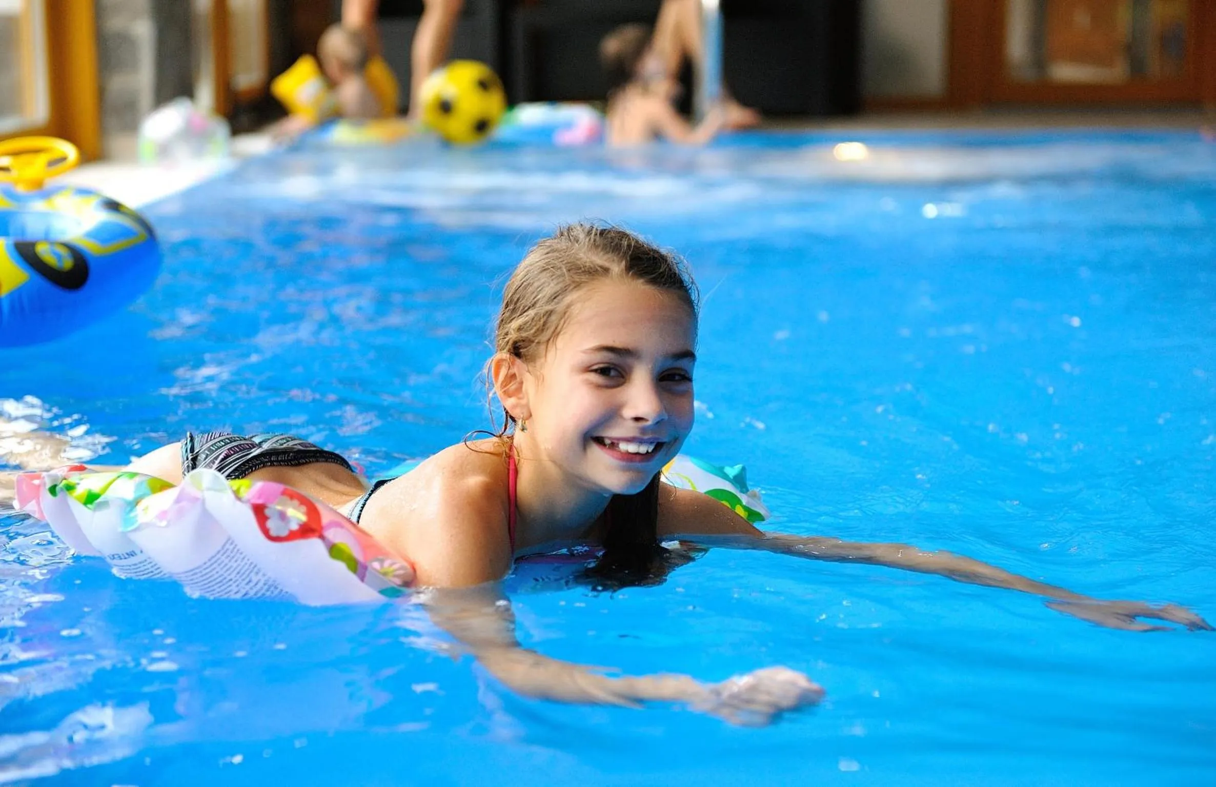 Swimming pool in Penzion Maria