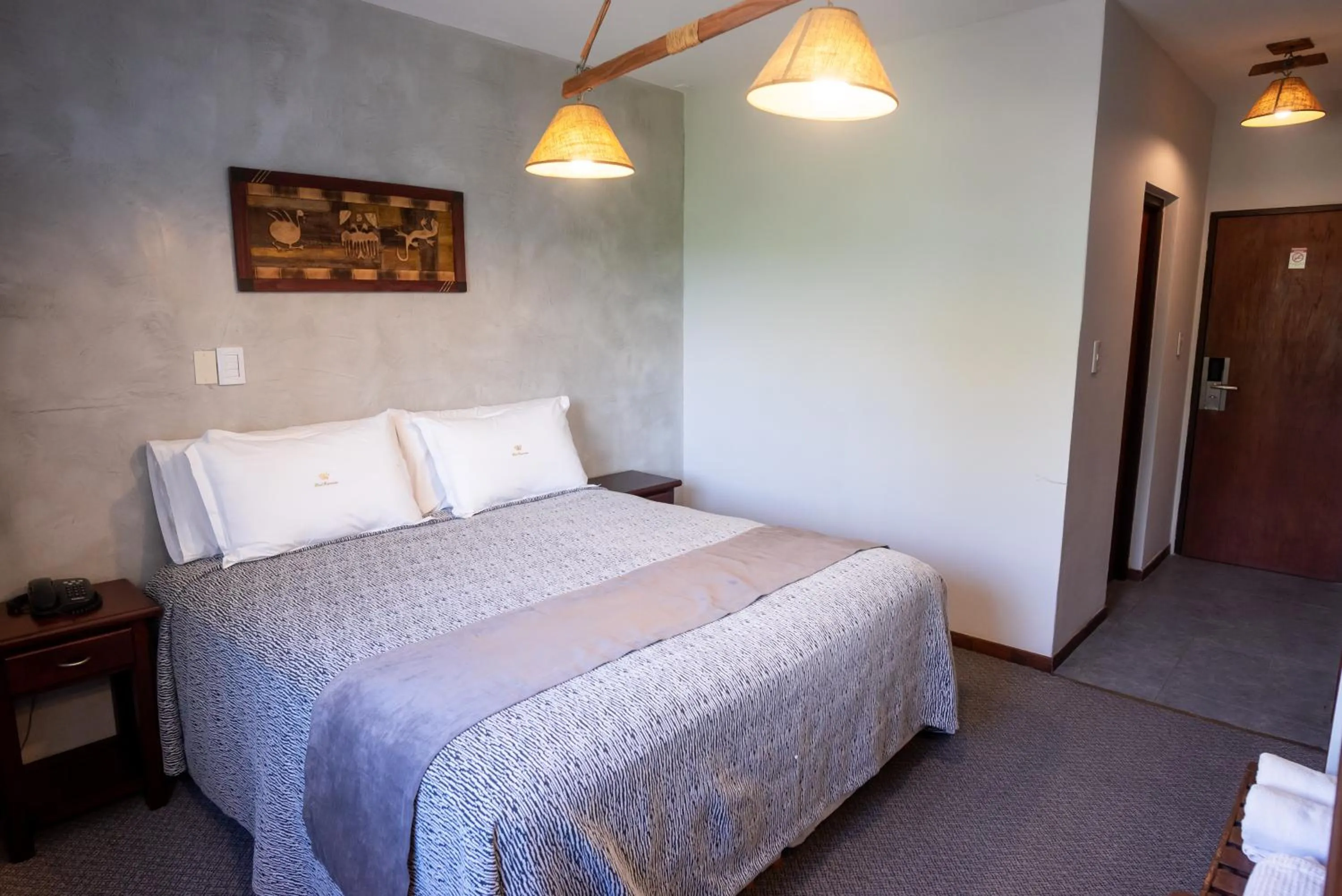 Bed in Hotel Termal Emperatriz Termas de Río Hondo