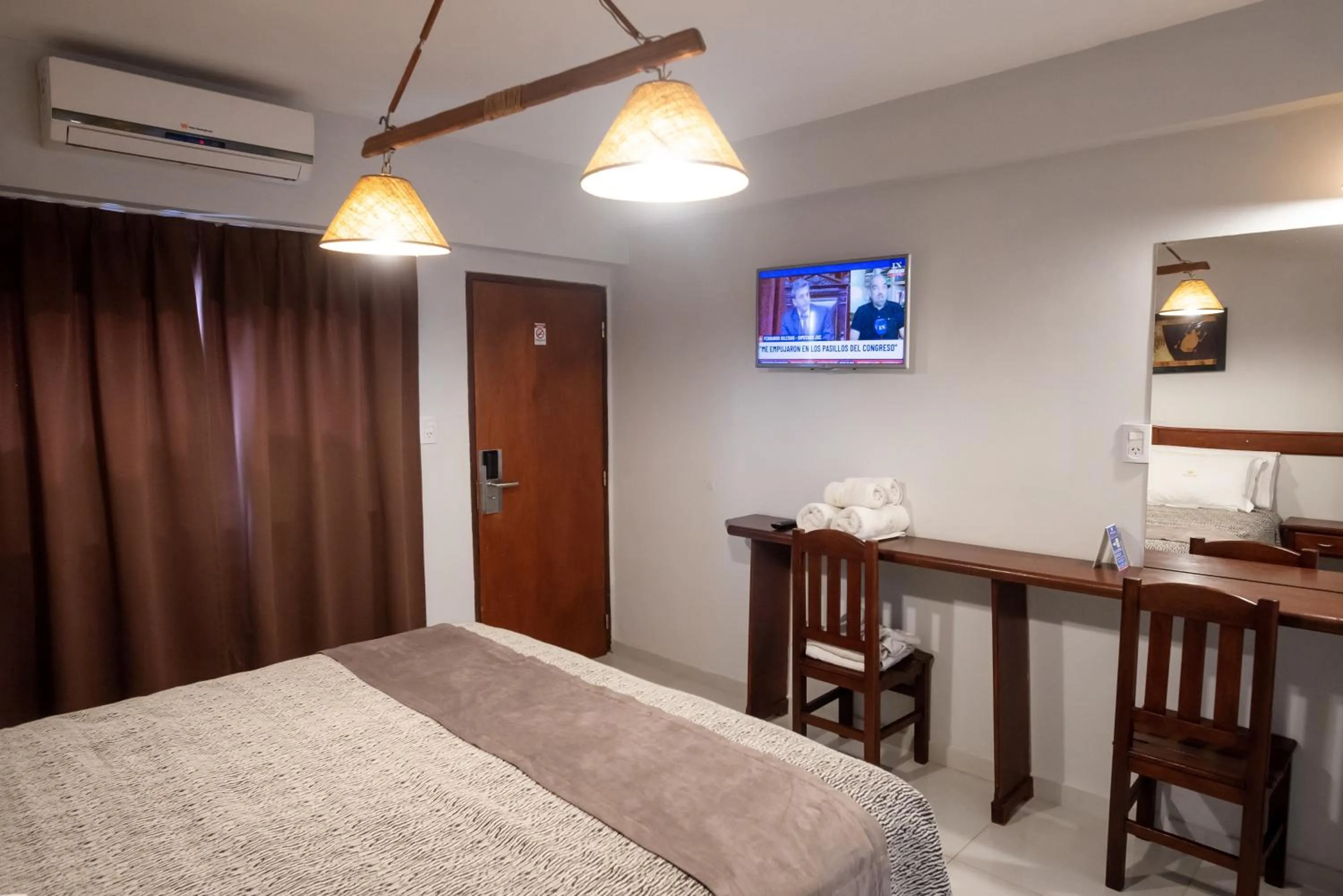 Bed in Hotel Termal Emperatriz Termas de Río Hondo