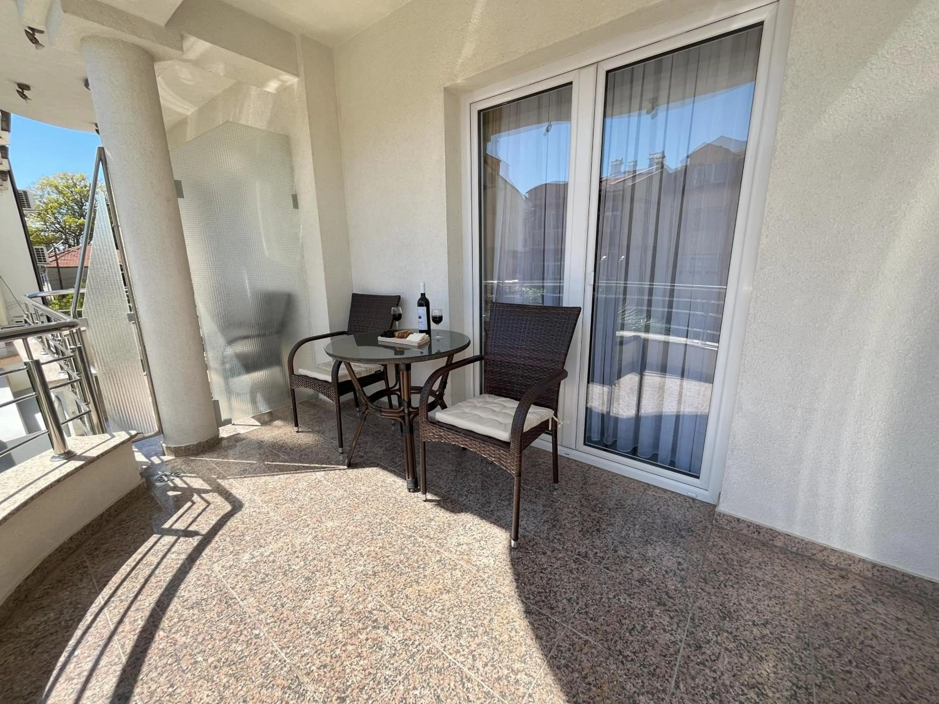 Balcony/Terrace in Villa Dislievski